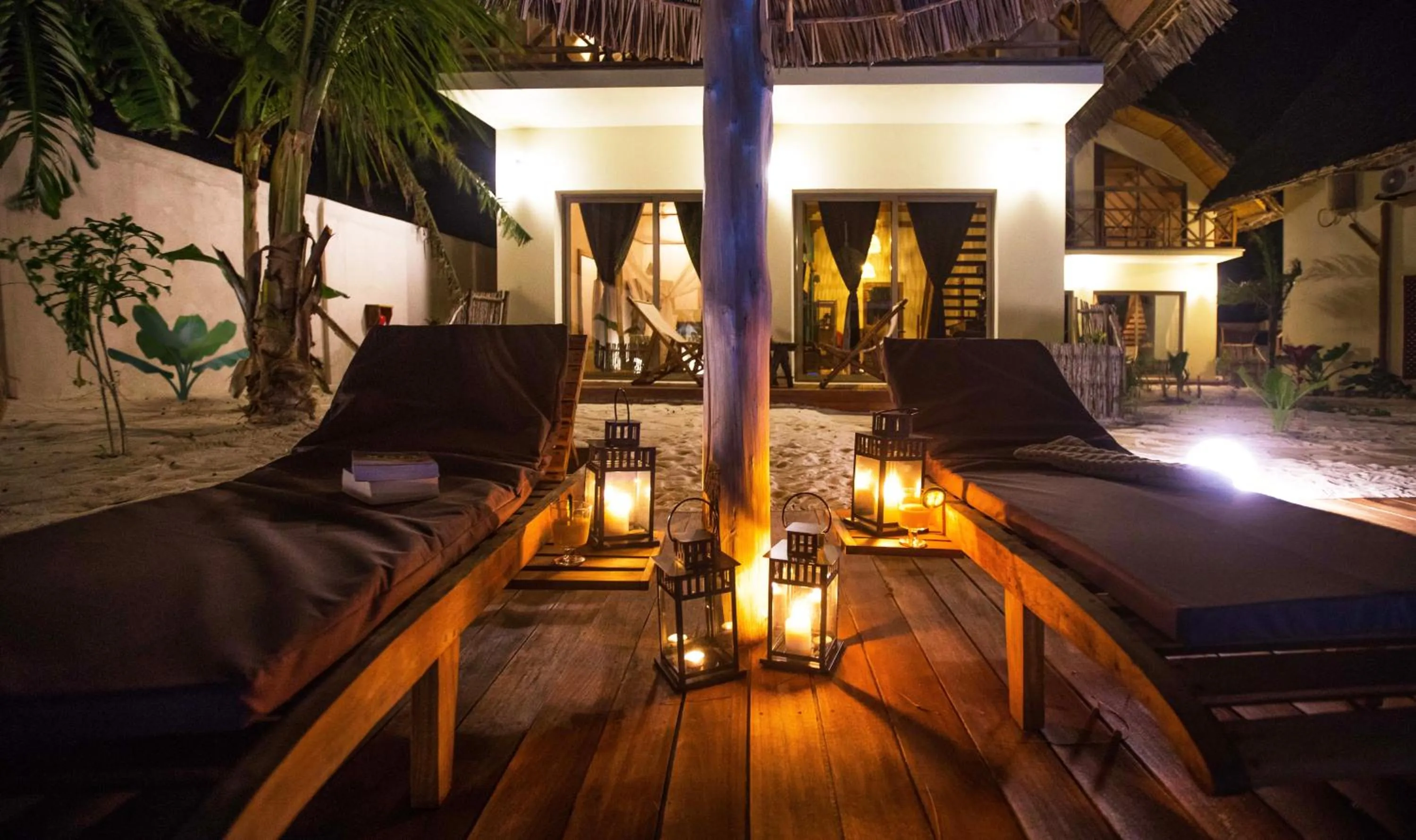 sunbed in Clove Island Villas & Spa