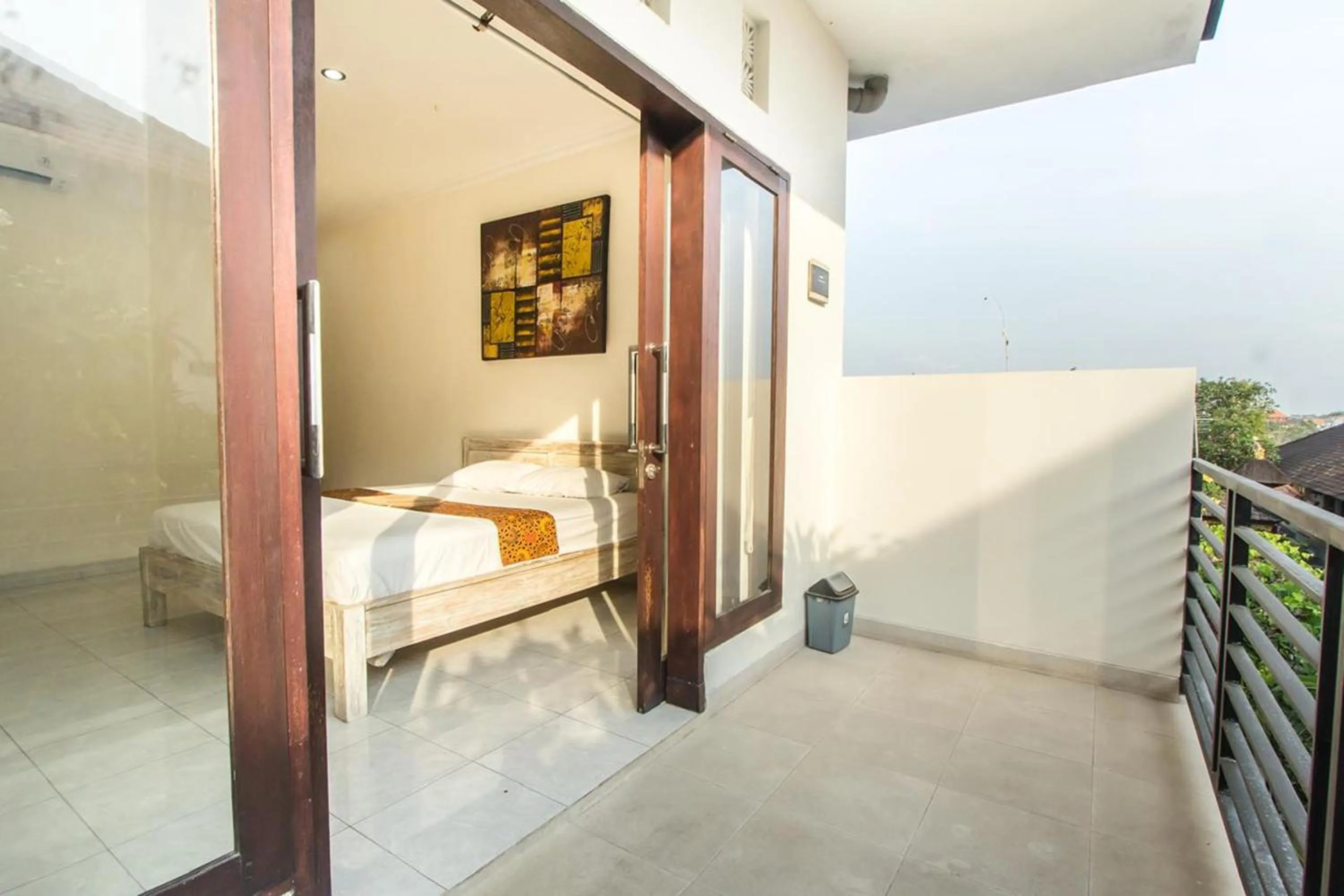 Balcony/Terrace, Bed in Azalea Homestay & Villa