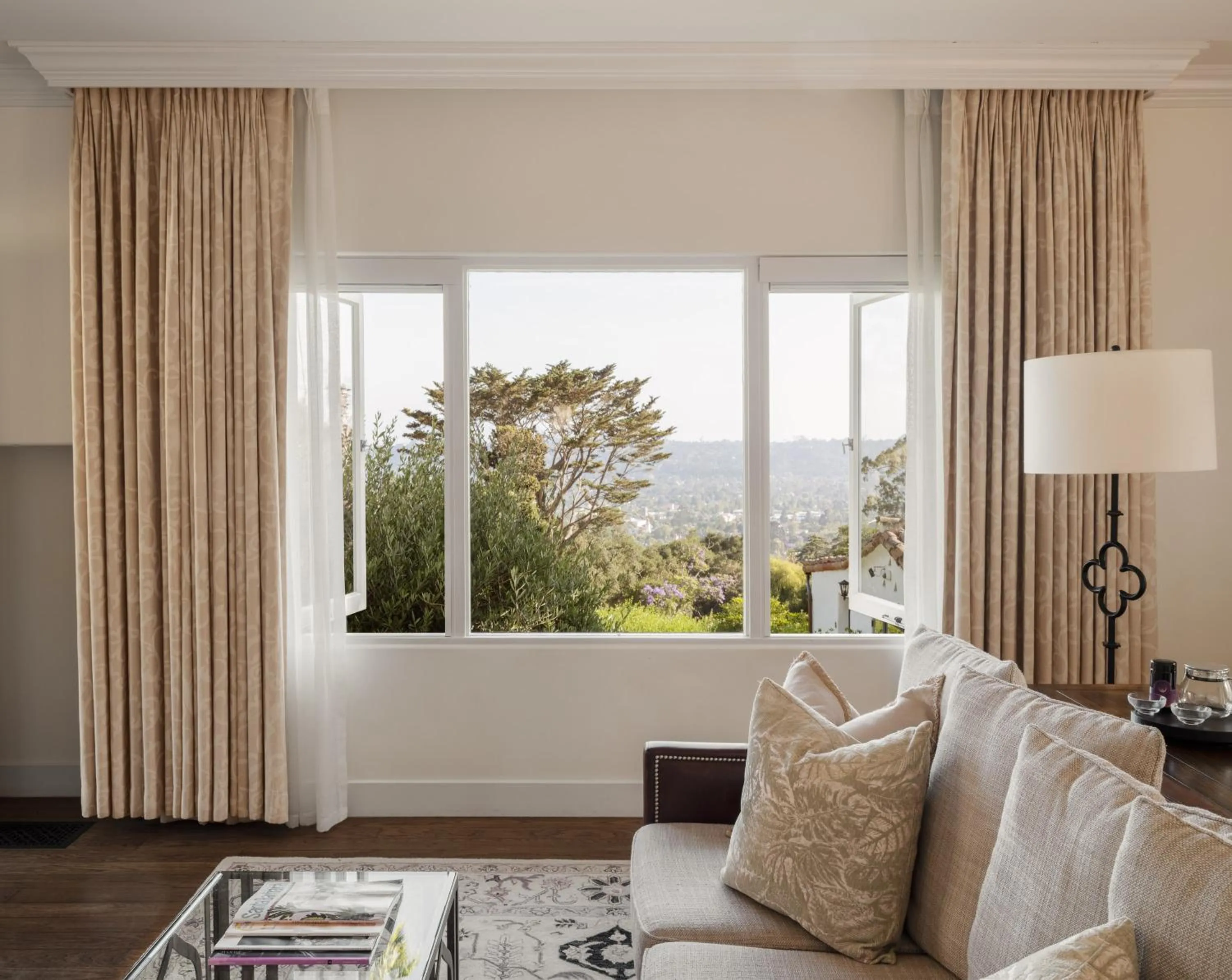 Living room in El Encanto Santa Barbara