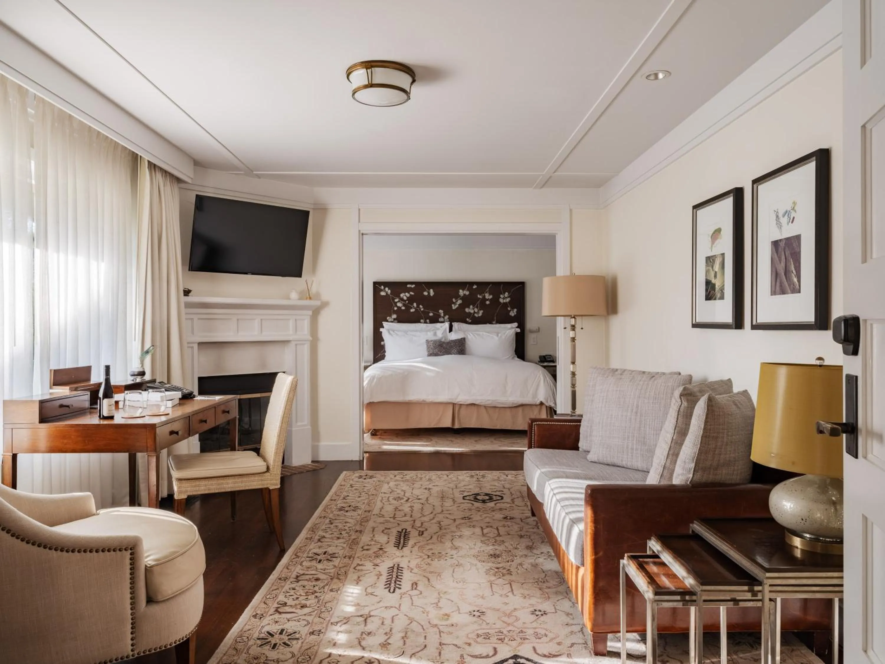 Living room in El Encanto Santa Barbara