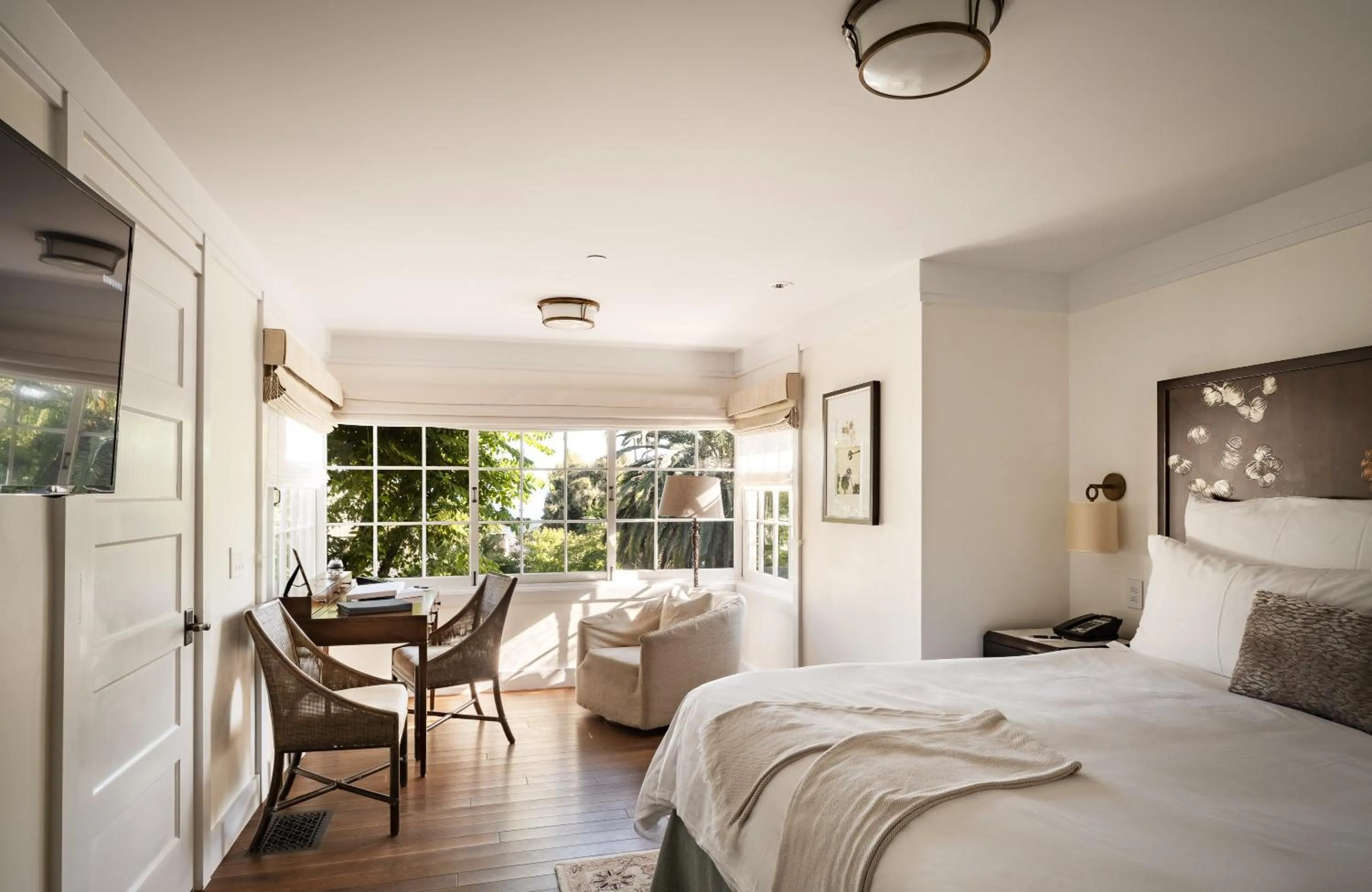 Bed in El Encanto Santa Barbara