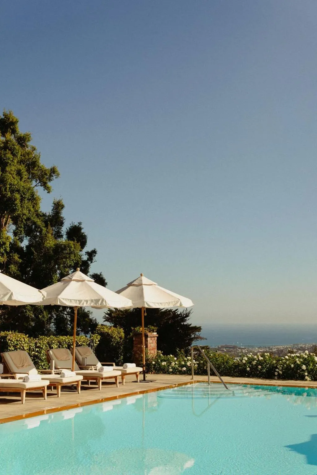 Swimming pool in El Encanto Santa Barbara