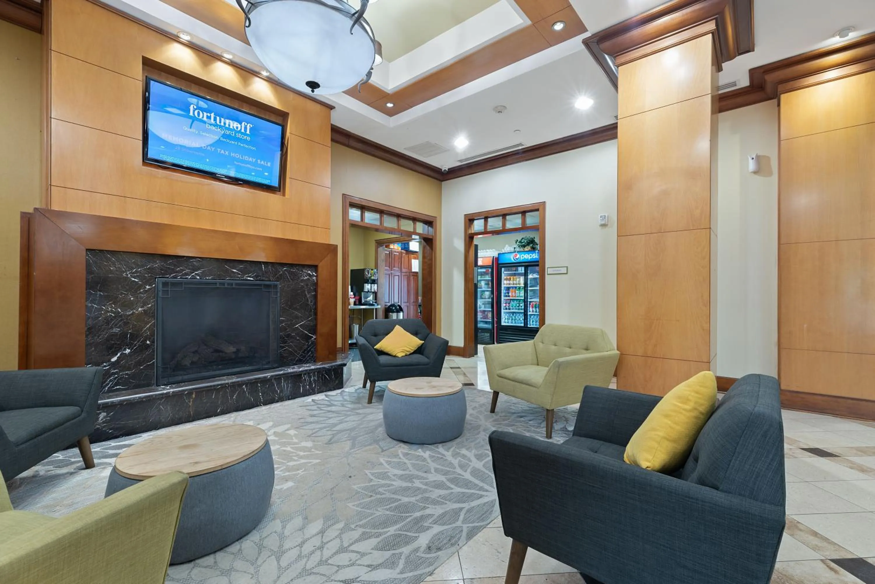 Lobby or reception in Hotel Executive Suites