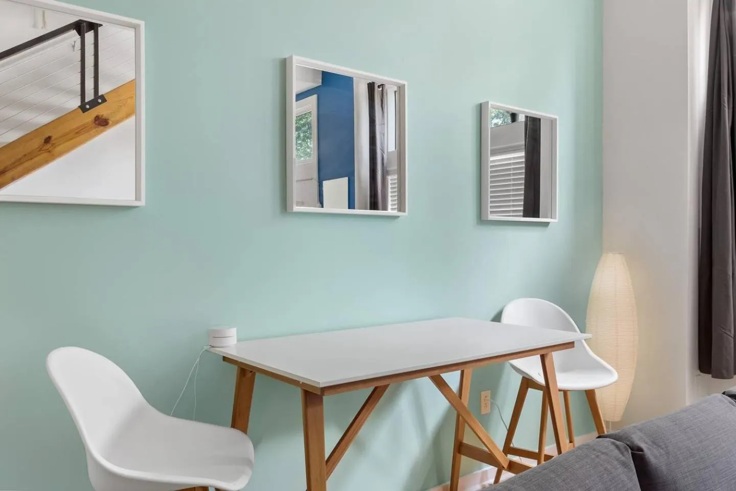 Dining area in Trifecta City Loft Uptown CLT Superhost