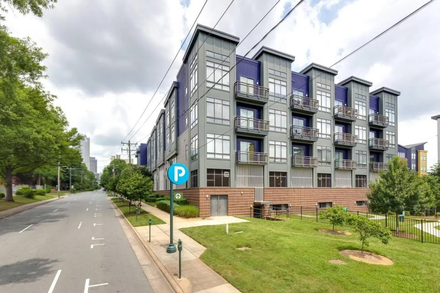 Property building in Trifecta City Loft Uptown CLT Superhost