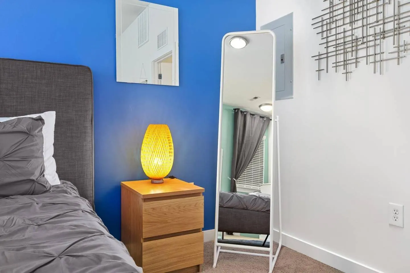 Bedroom, Bed in Trifecta Ace Location Pool & Gym Superhost