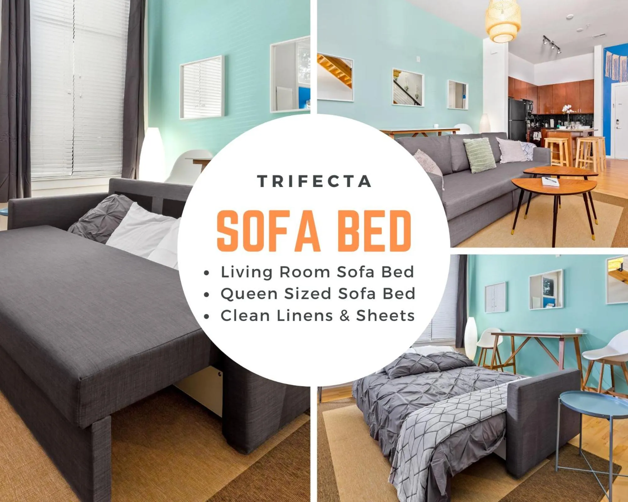 Bed in Trifecta Ace Location Pool & Gym Superhost