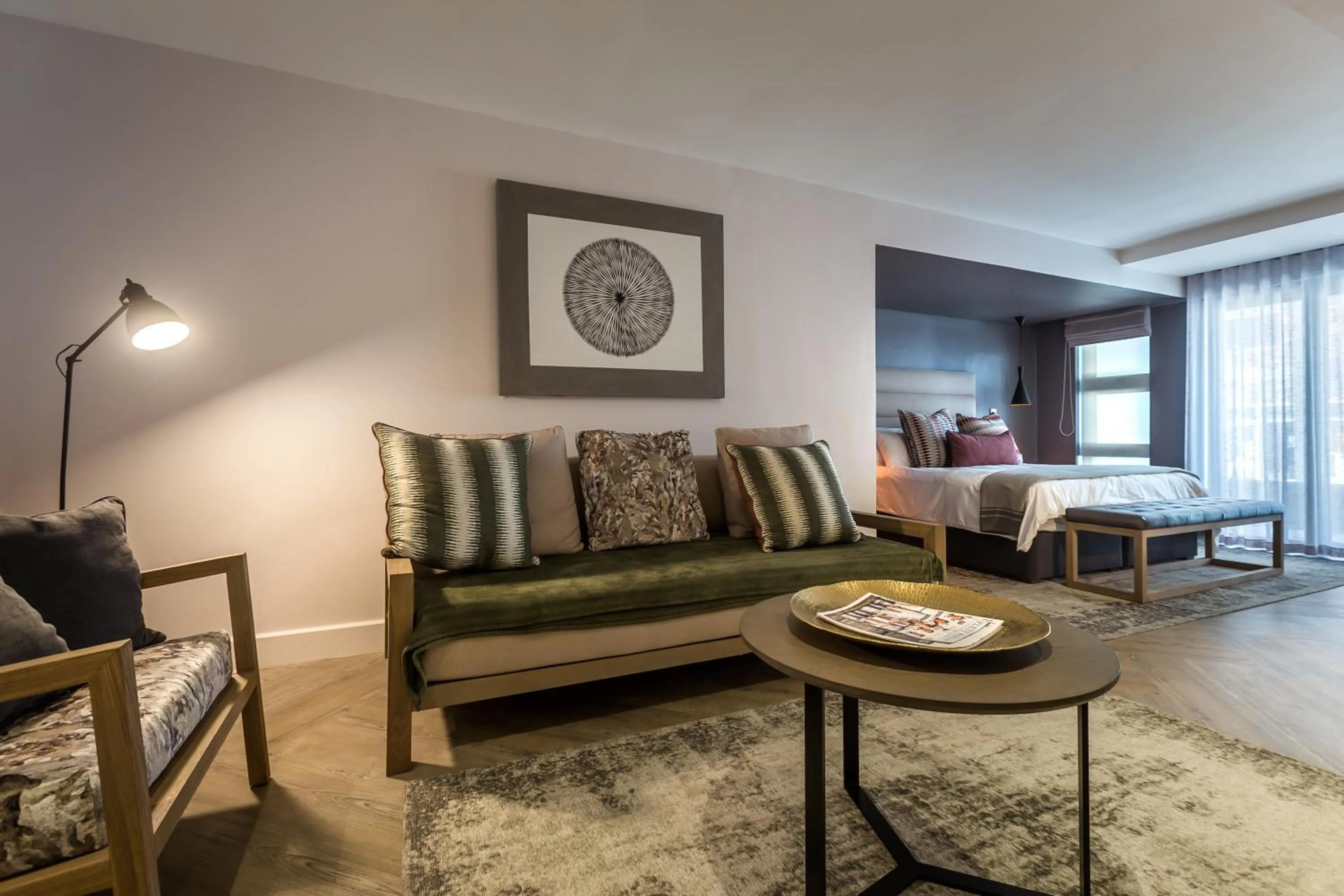 Seating area in The Junction Boutique Hotel