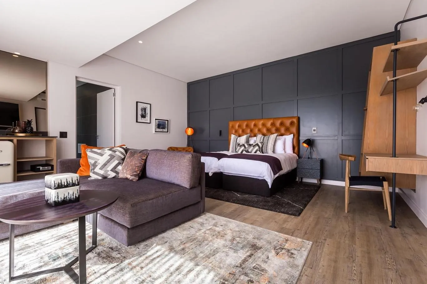 Photo of the whole room, Bed in The Junction Boutique Hotel