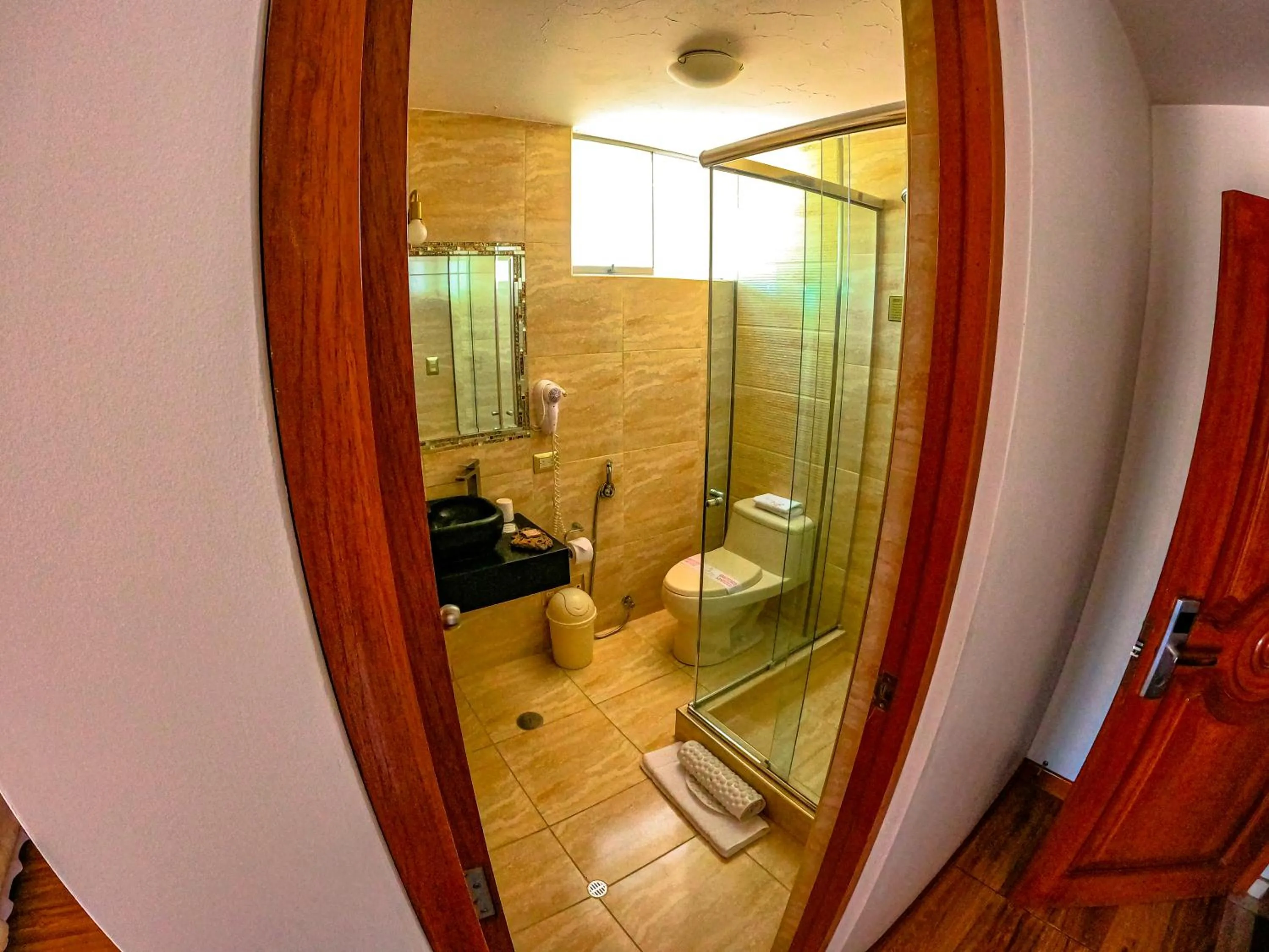 Bathroom in Hotel Tikary