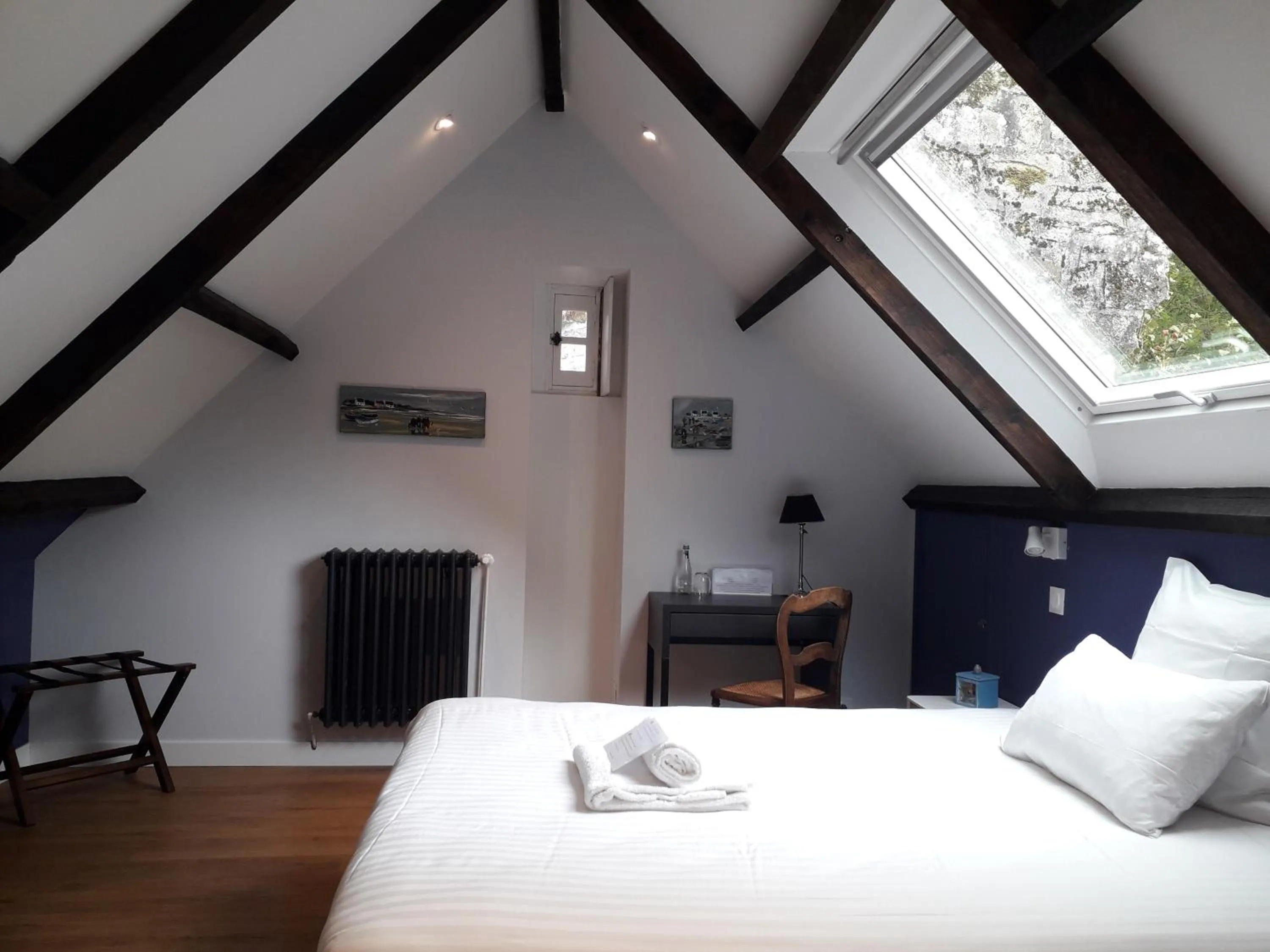 Bed in Manoir du Moustoir - Hôtel Les Empreintes