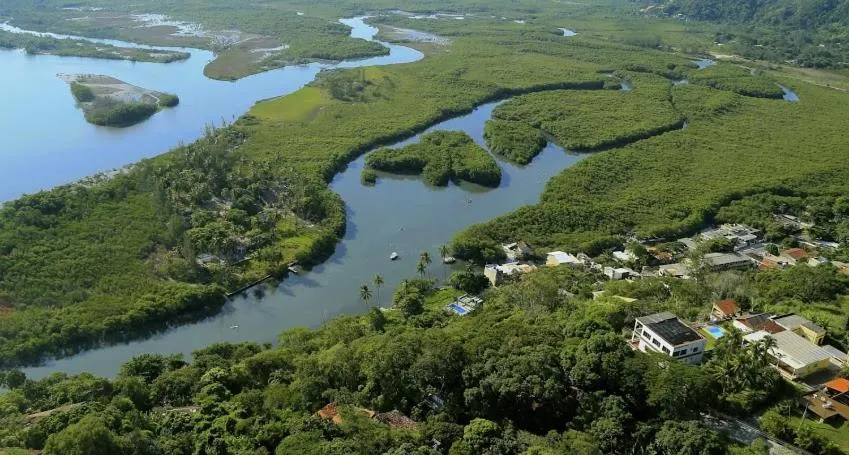 Bird's eye view in Jardim da Marambaia