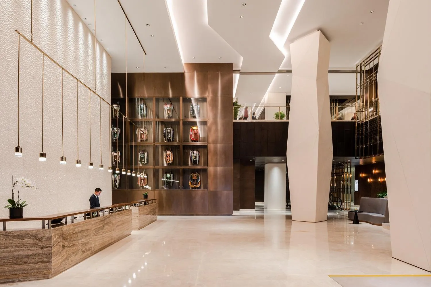 Lobby or reception in Pullman Baotou