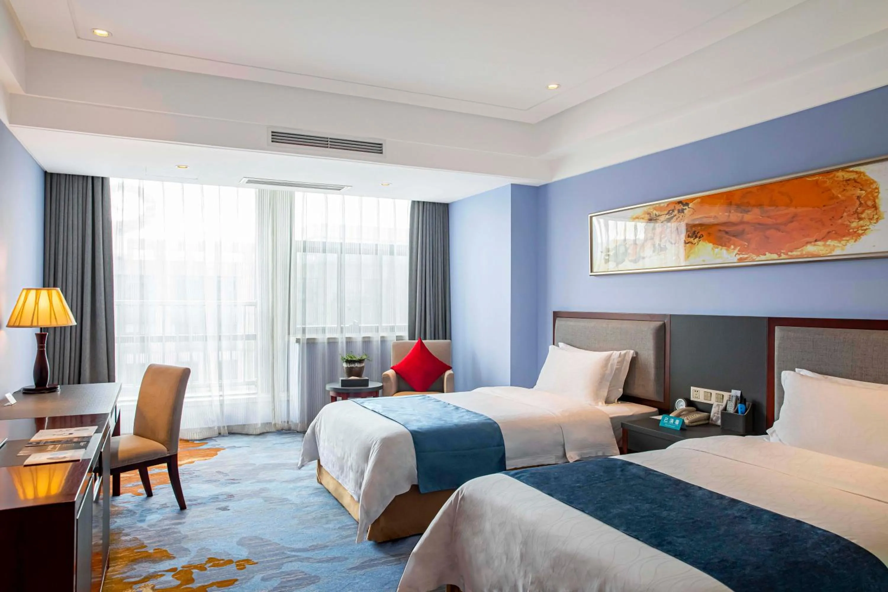 Bed in Novotel Guiyang Panjiang