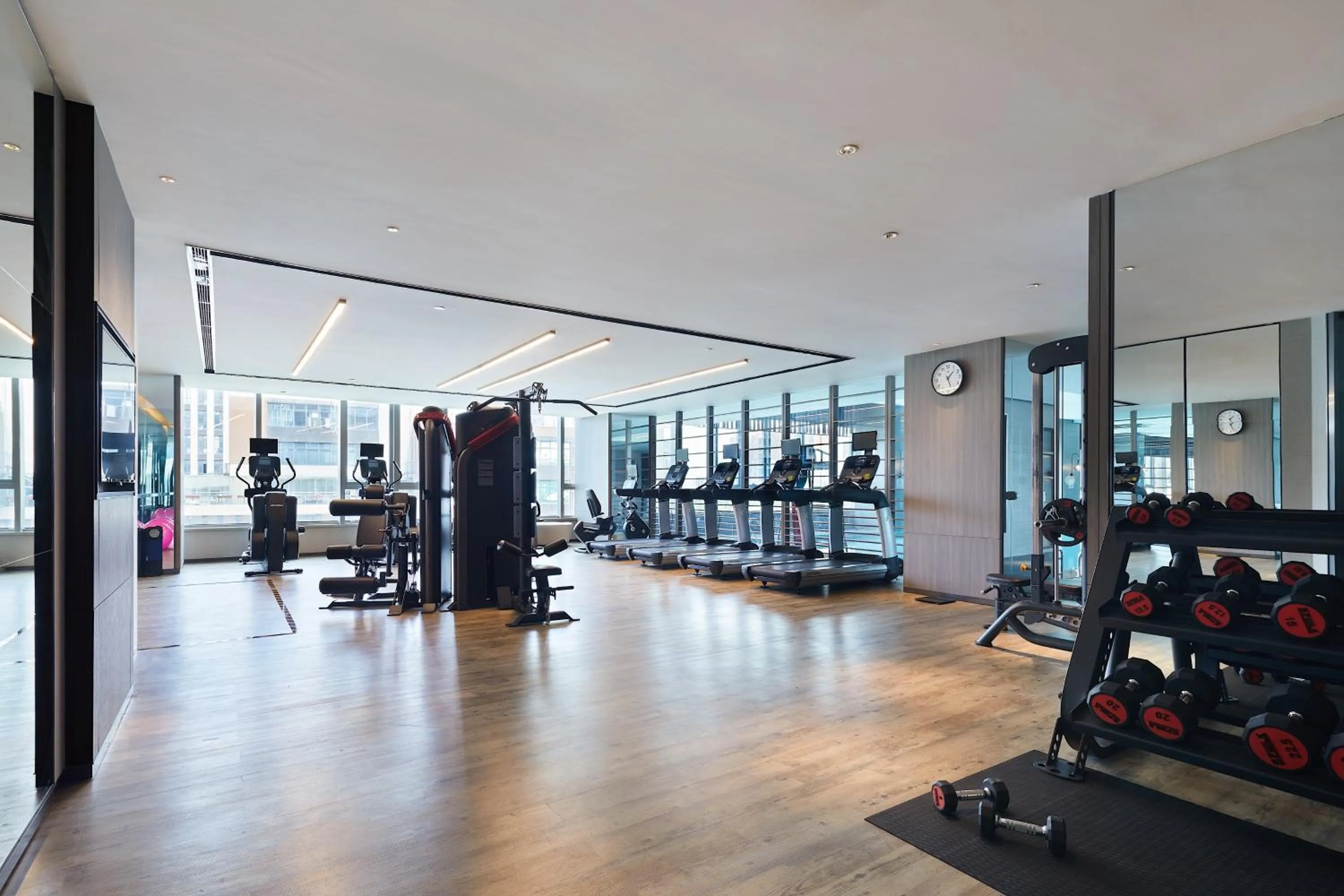 Fitness centre/facilities in Pullman Shanghai Qingpu Excellence