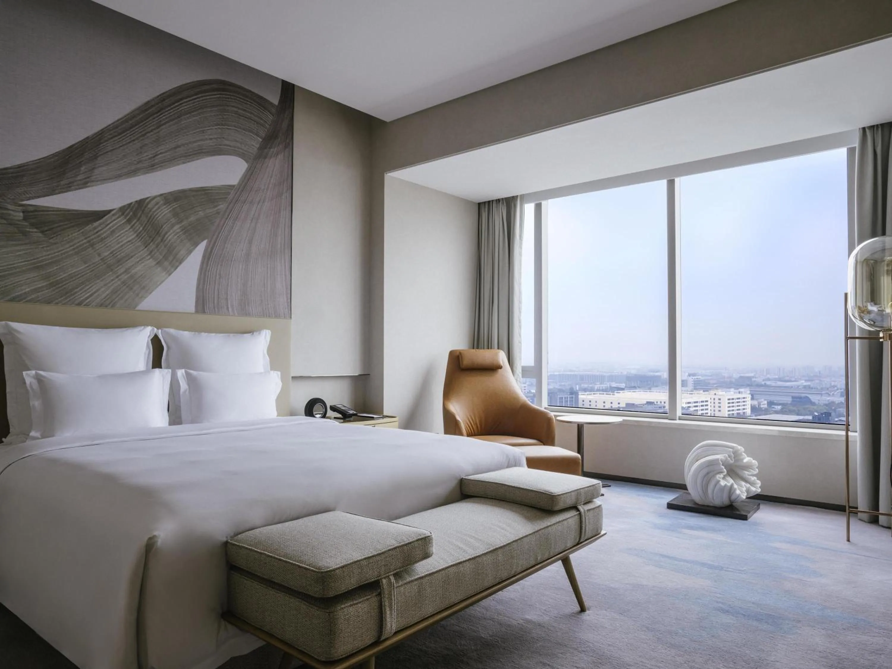 Bedroom, Bed in Pullman Shanghai Qingpu Excellence