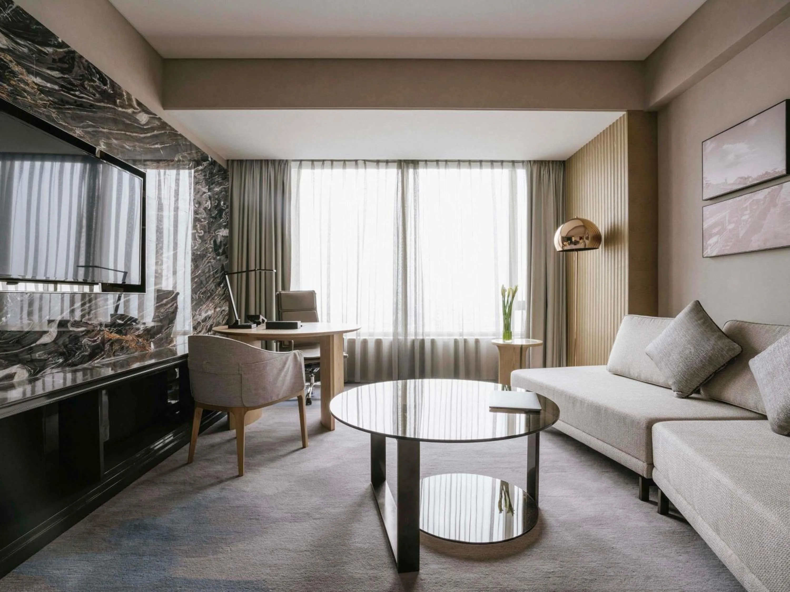 Photo of the whole room in Pullman Shanghai Qingpu Excellence