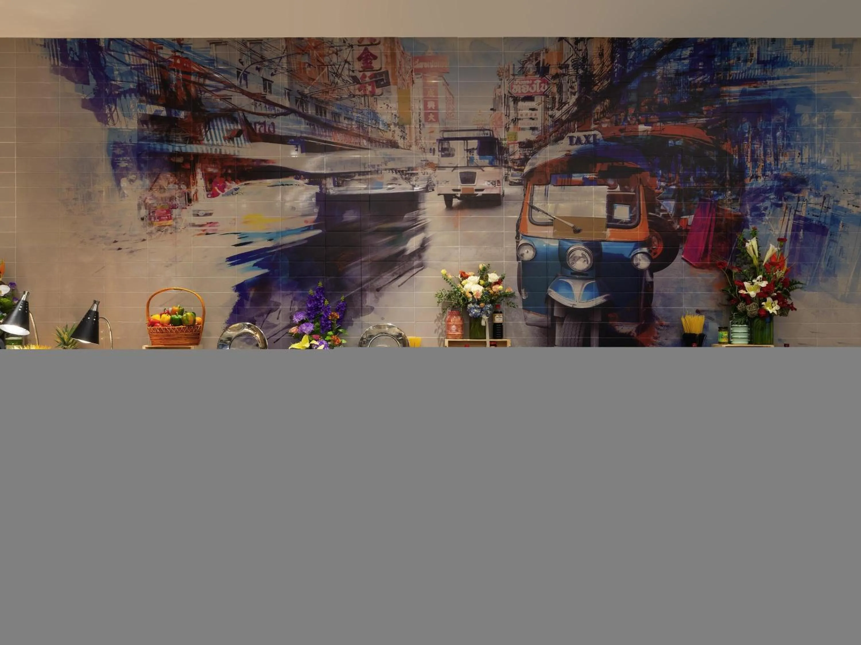 Breakfast in ibis Styles Bangkok Ratchada