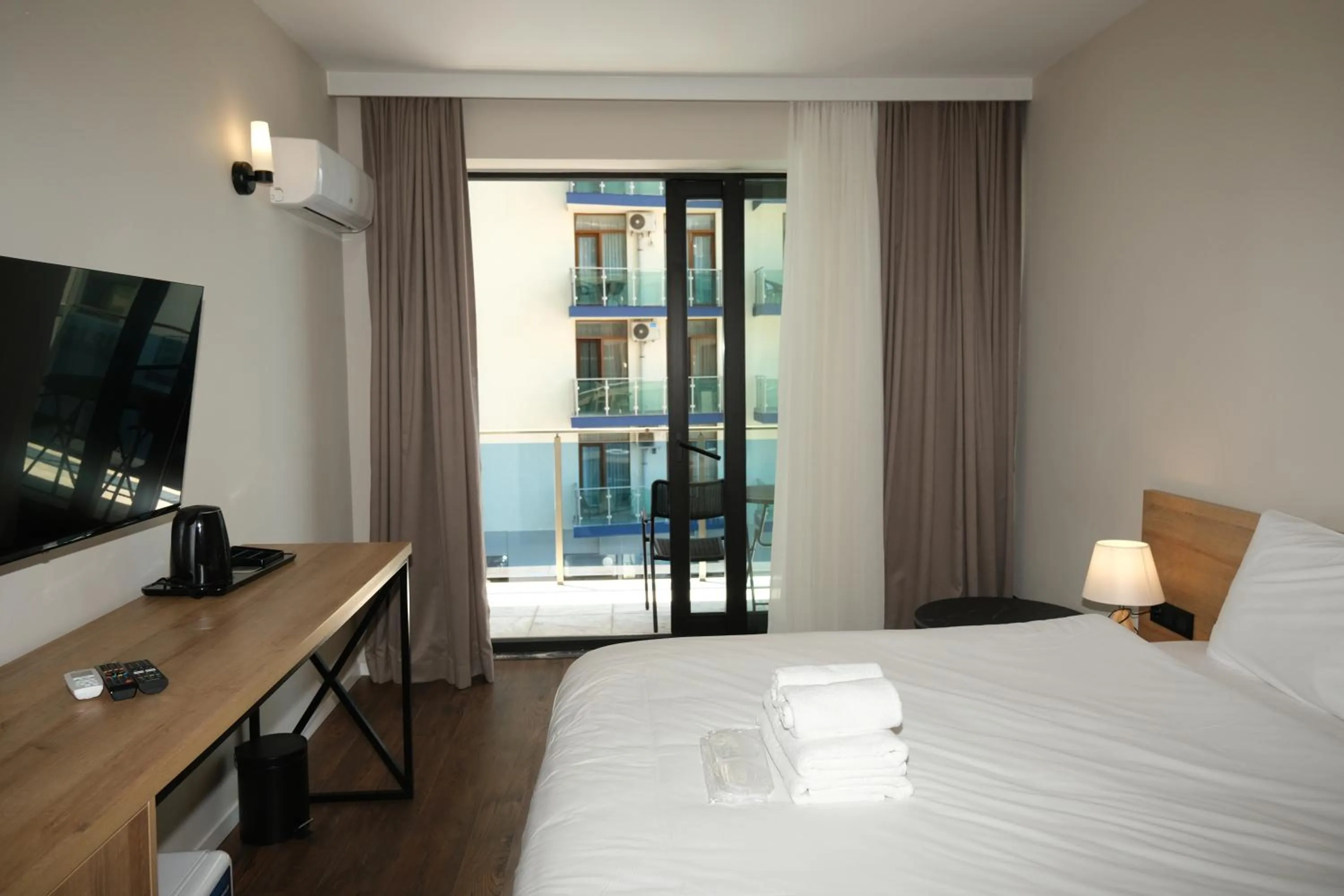Photo of the whole room, Bed in Aqua Batumi Hotel & Apartments