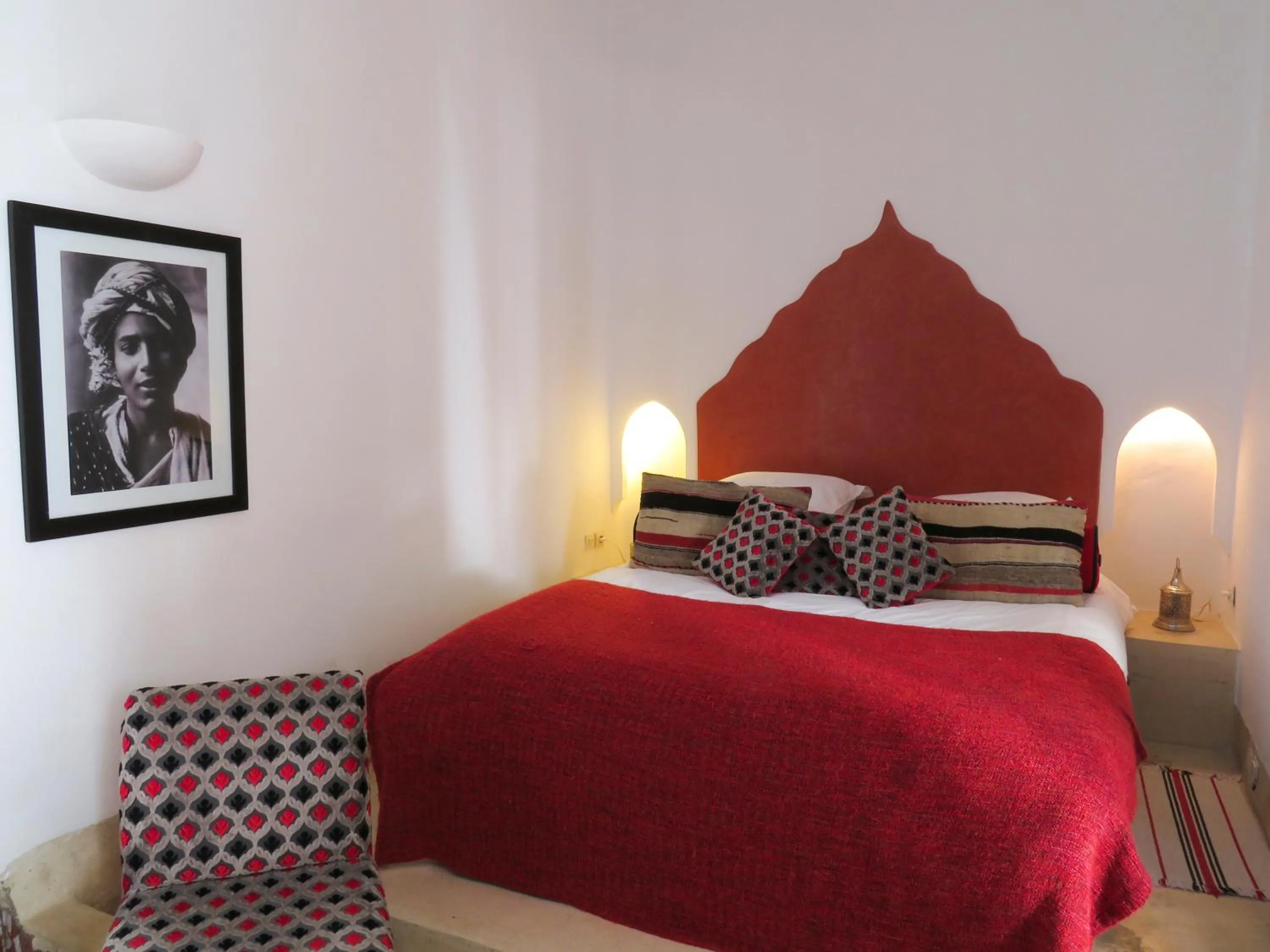 Bed in Riad Safa