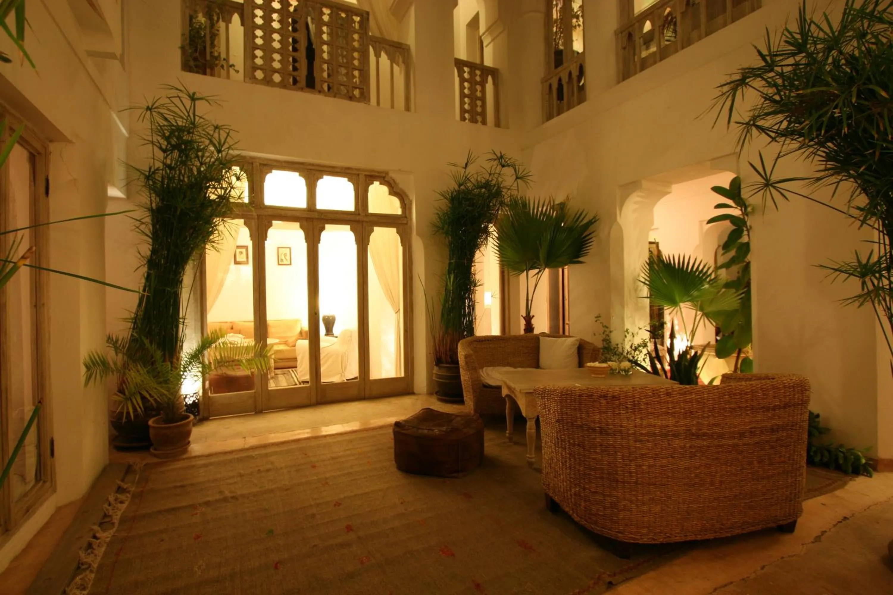 Communal lounge/ TV room in Riad Safa