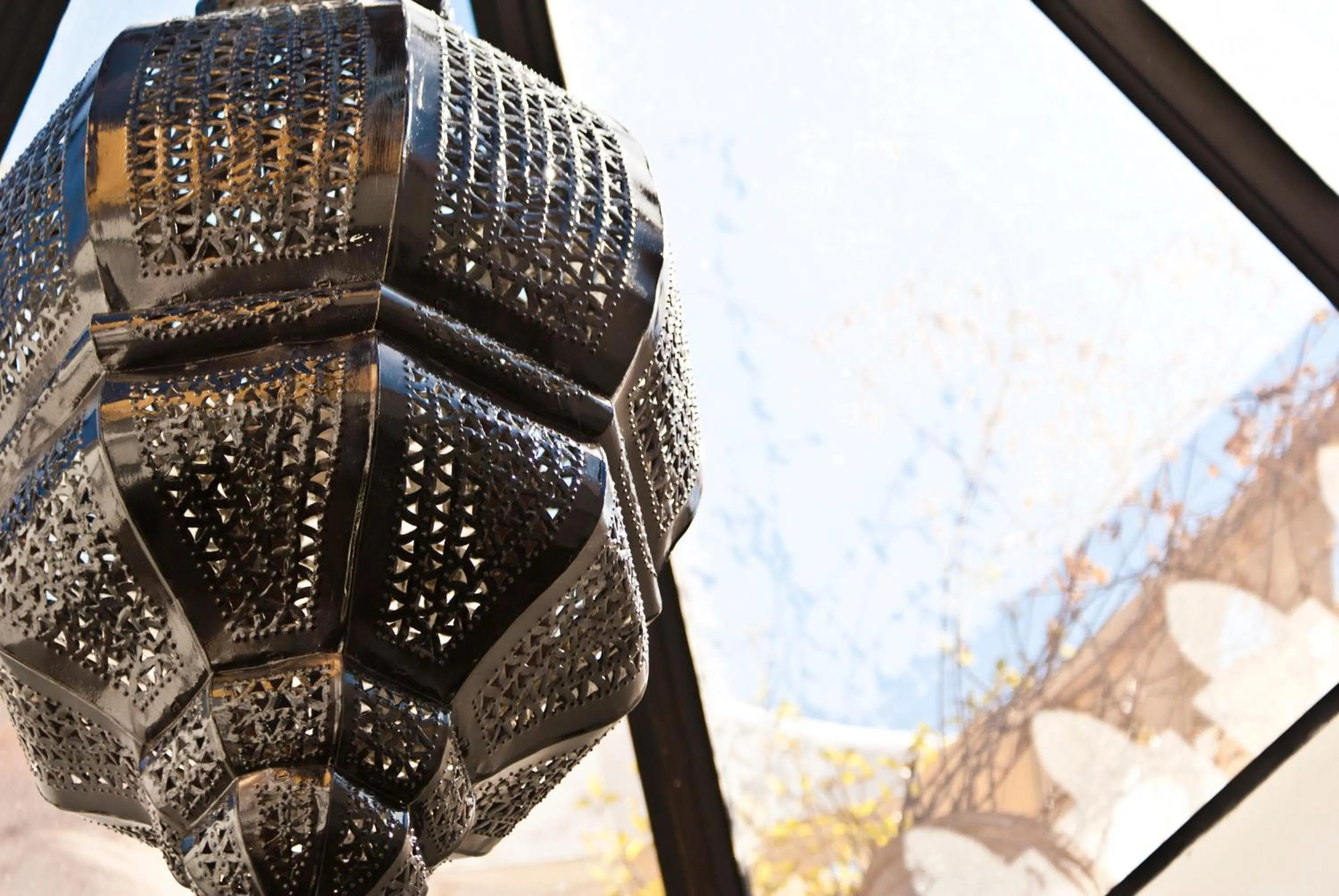 Decorative detail in Riad Safa