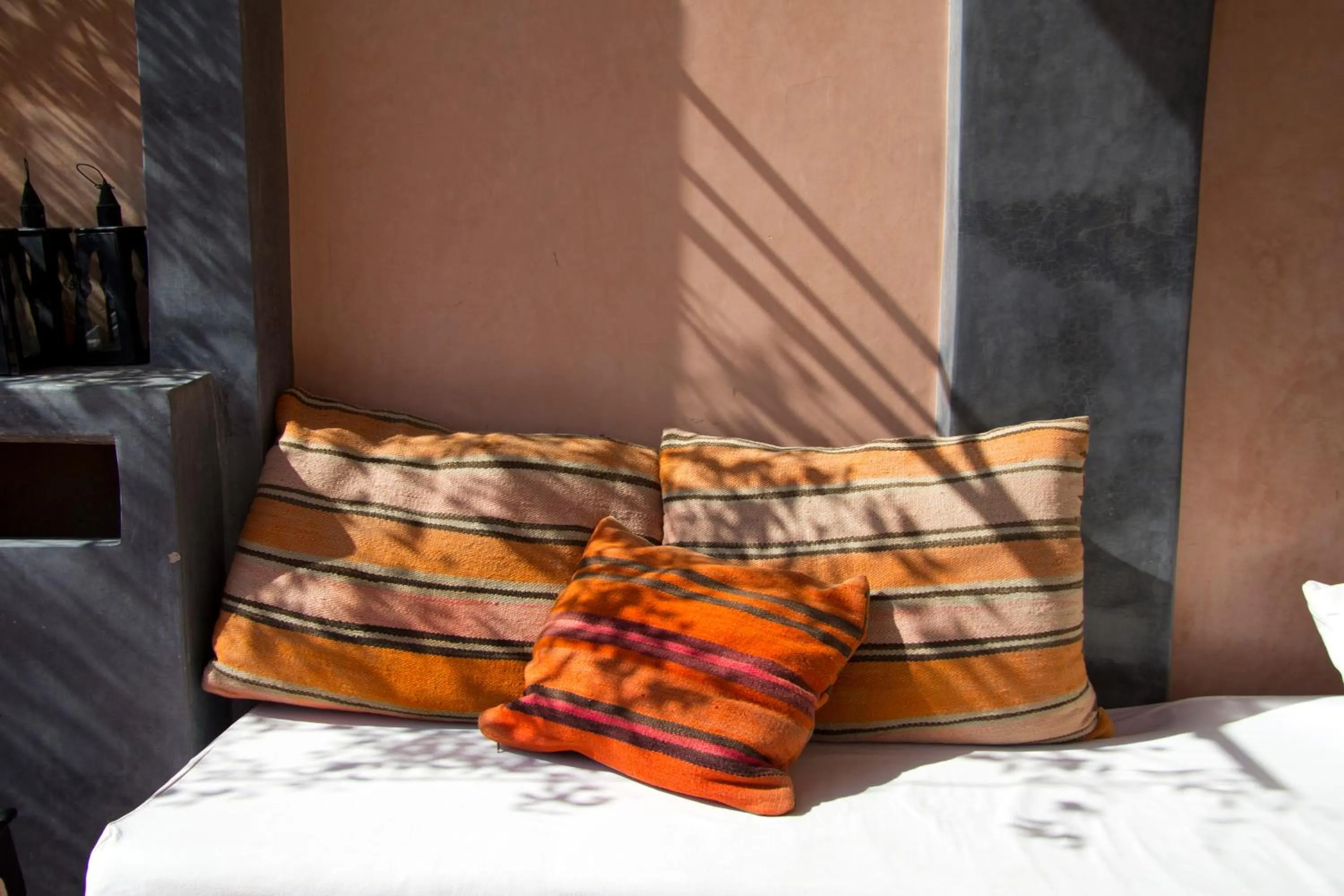 Balcony/Terrace, Bed in Riad Safa