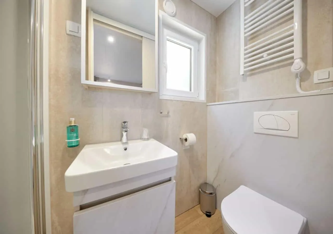 Bathroom in Mobile Homes Camping Plitvice