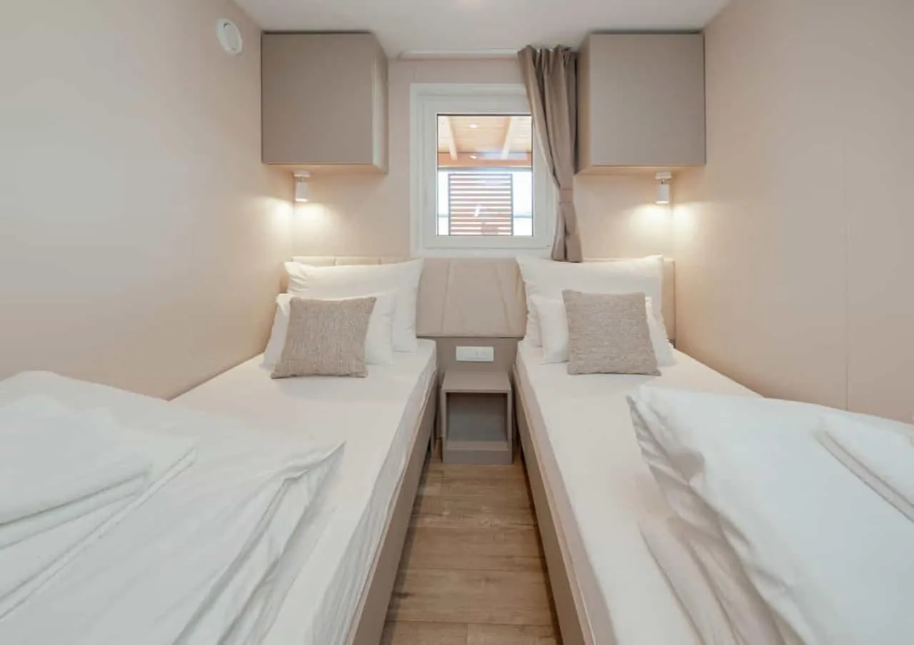 Bed in Mobile Homes Camping Plitvice