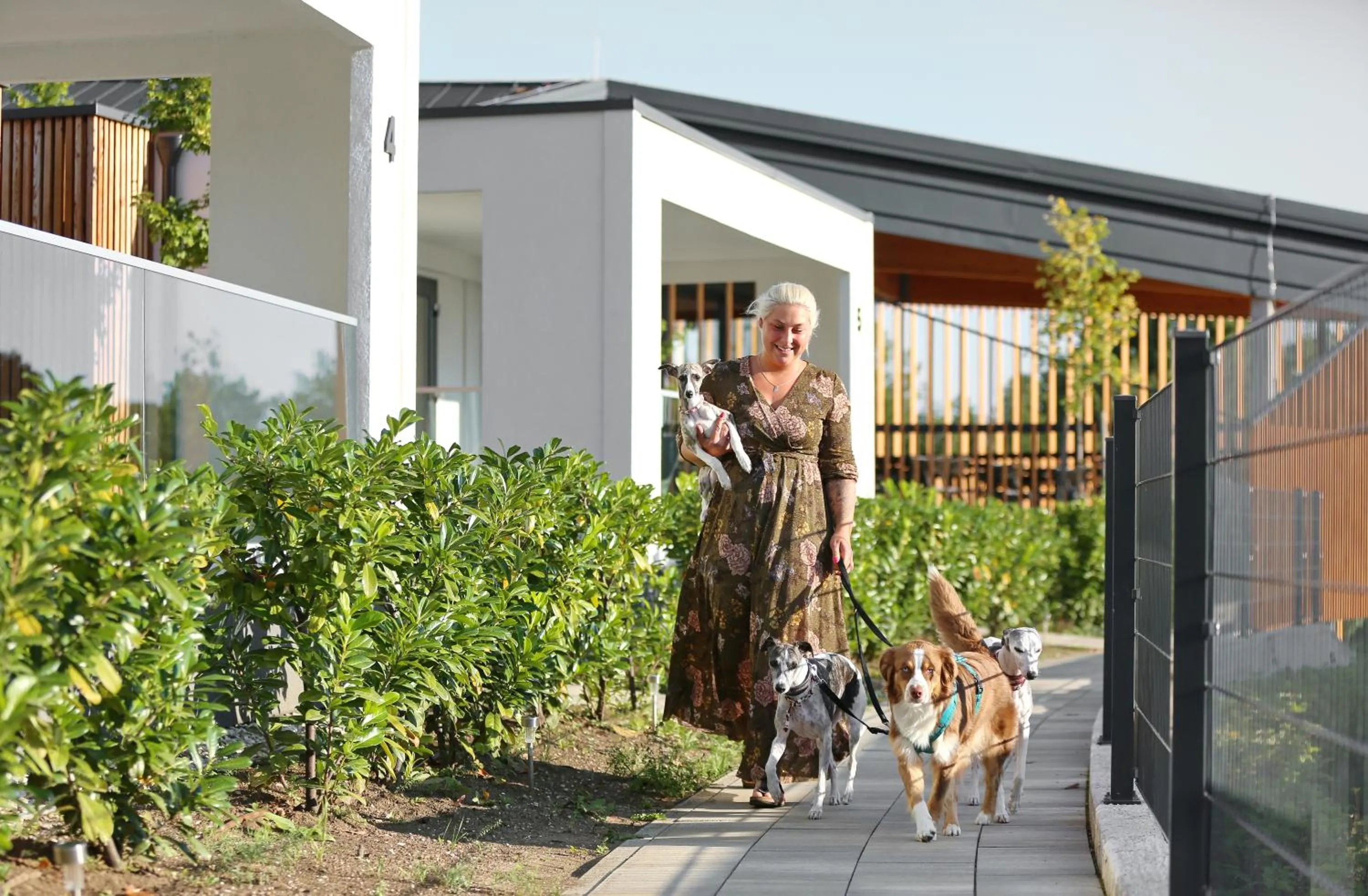 People in Mobile Homes Camping Plitvice