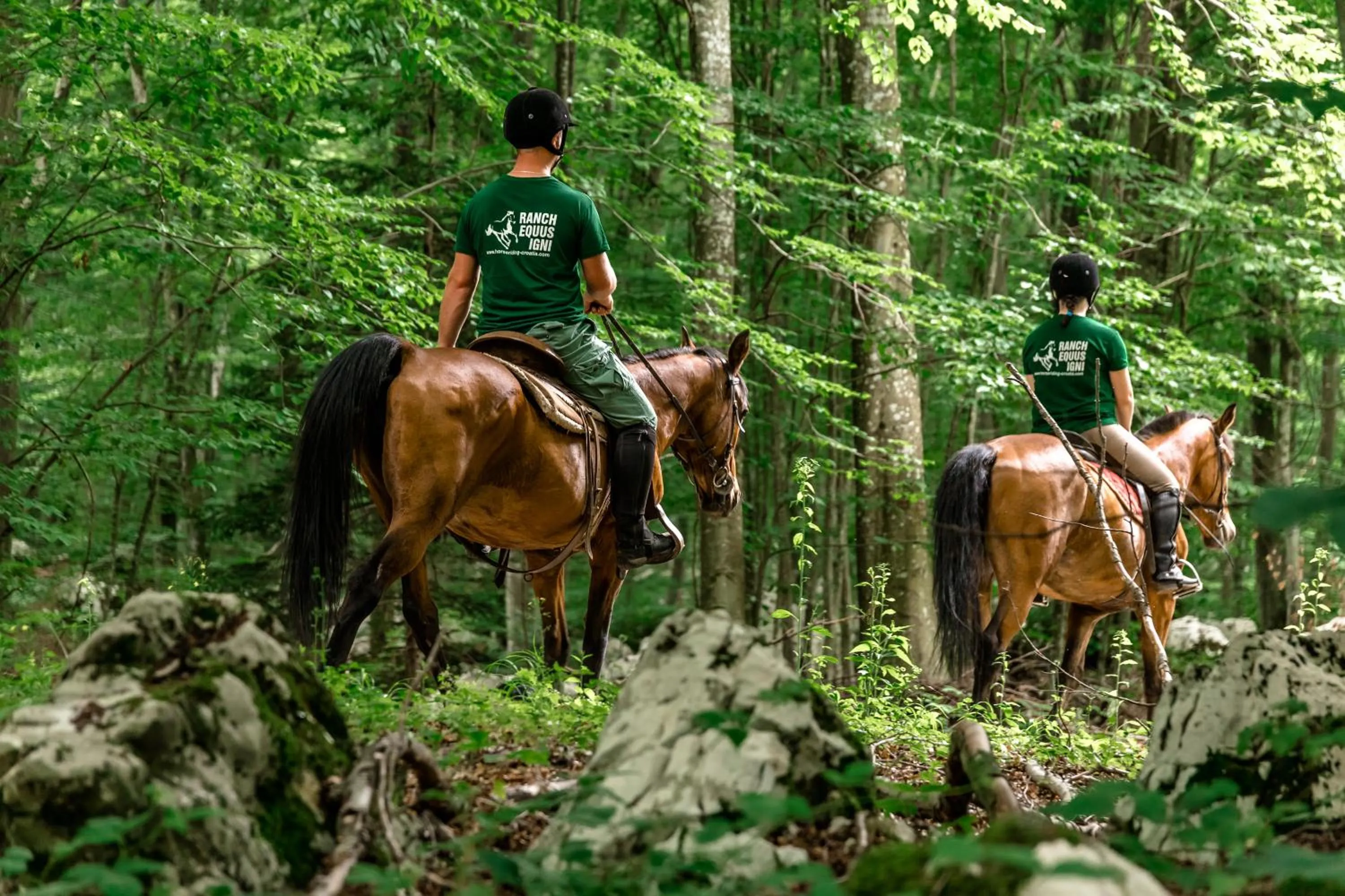 Horse-riding in Mobile Homes Camping Plitvice