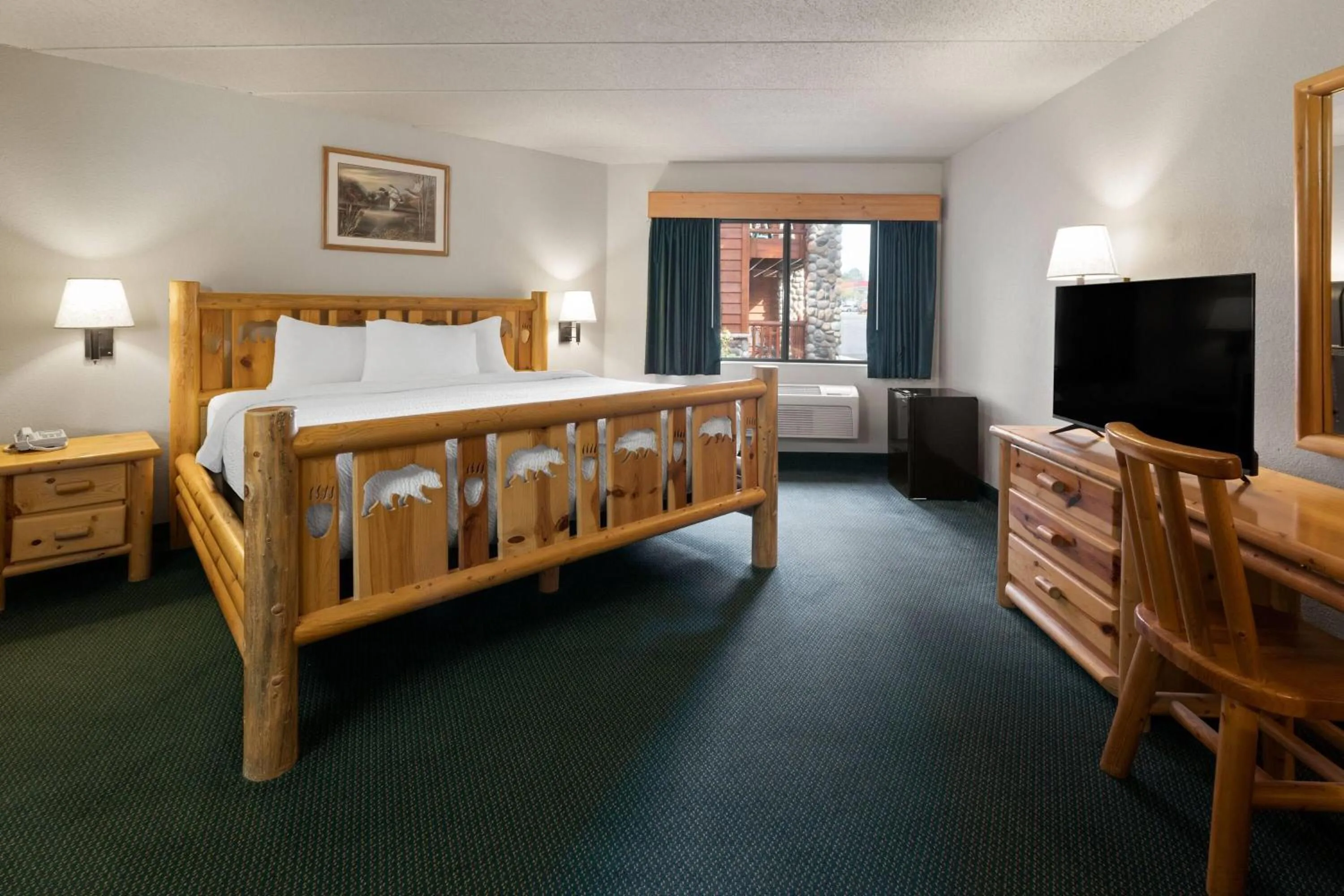 Photo of the whole room, Bed in Shell Lake Lodge, a Travelodge by Wyndham