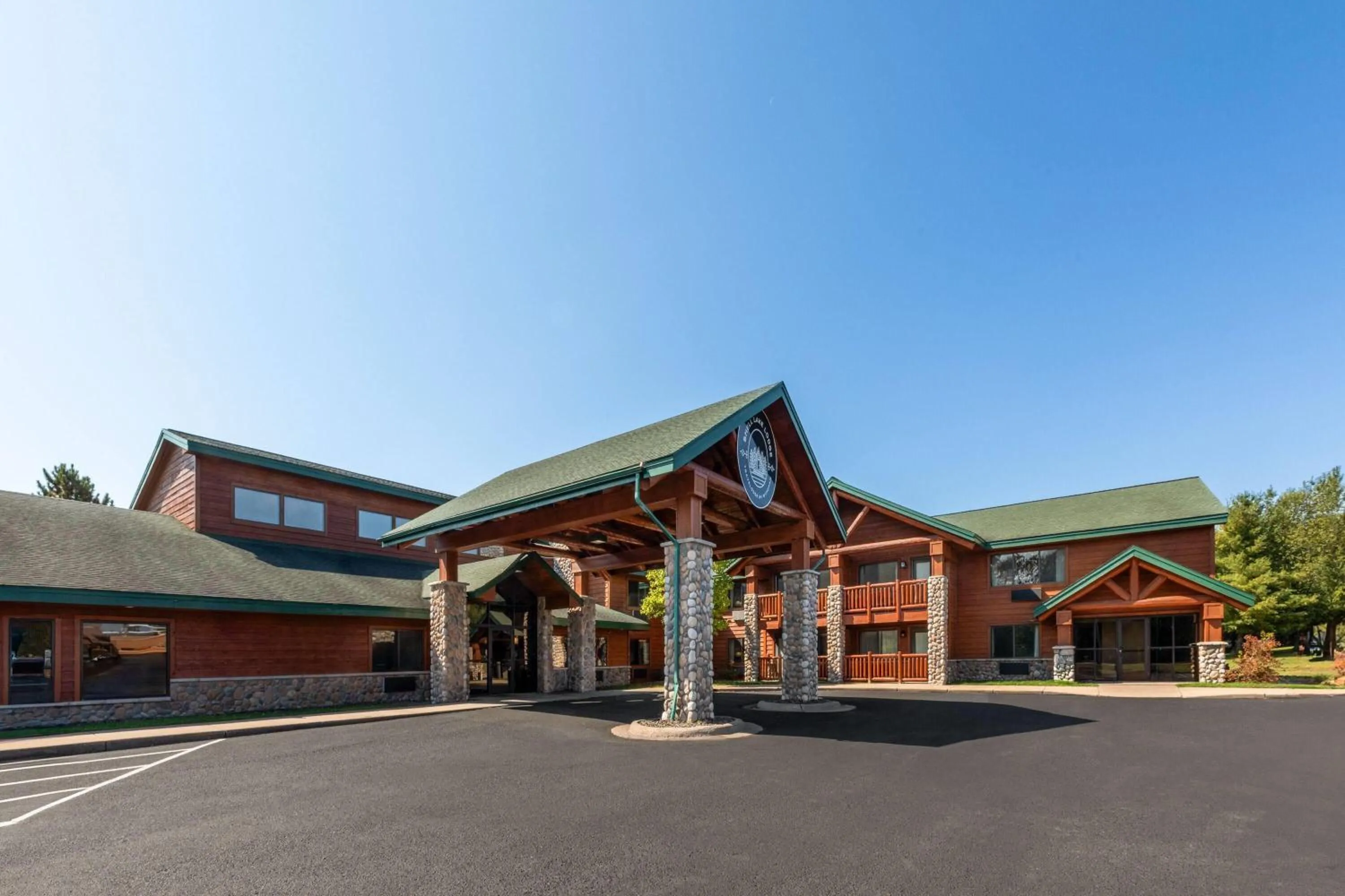 Property building in Shell Lake Lodge, a Travelodge by Wyndham