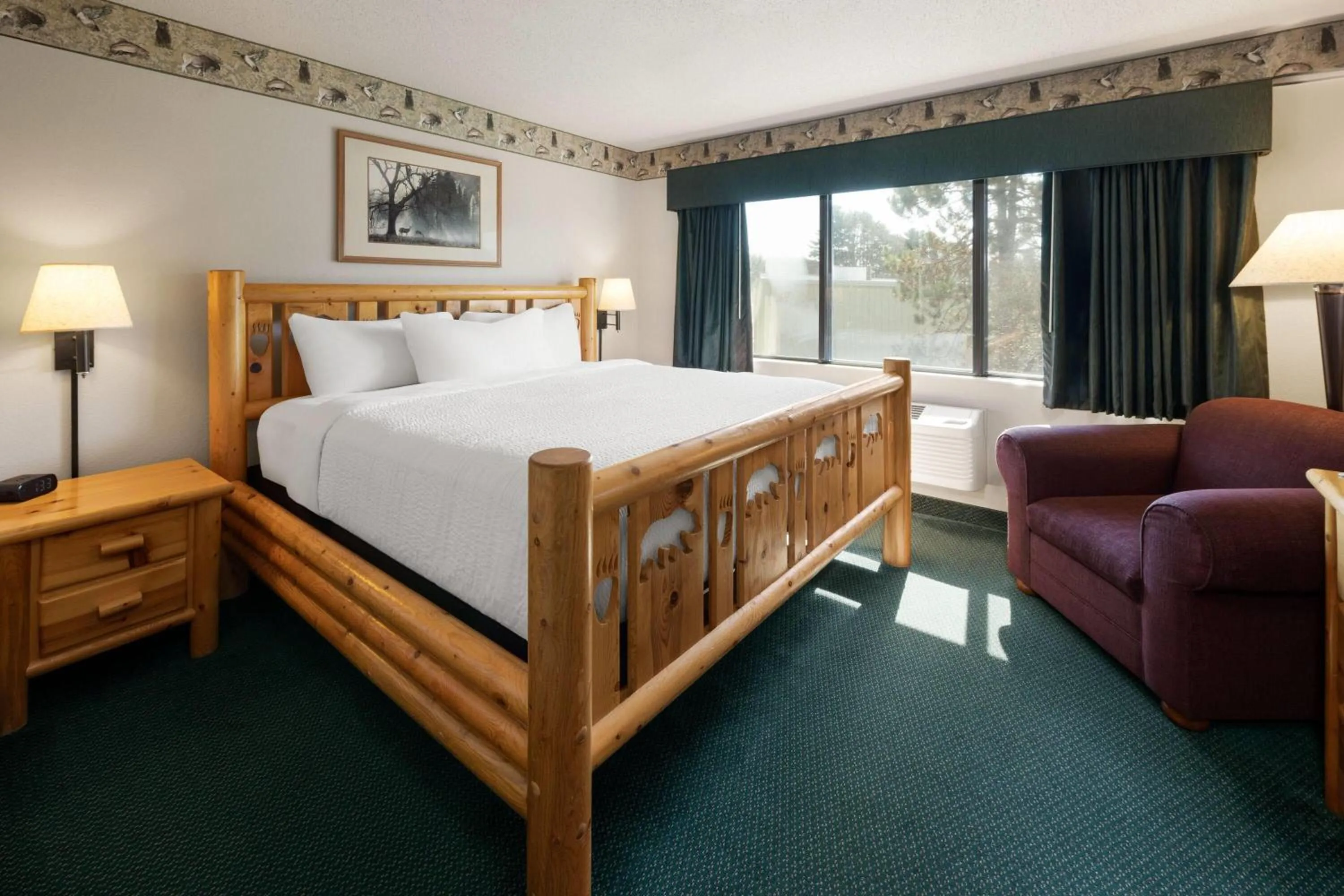 Photo of the whole room, Bed in Shell Lake Lodge, a Travelodge by Wyndham