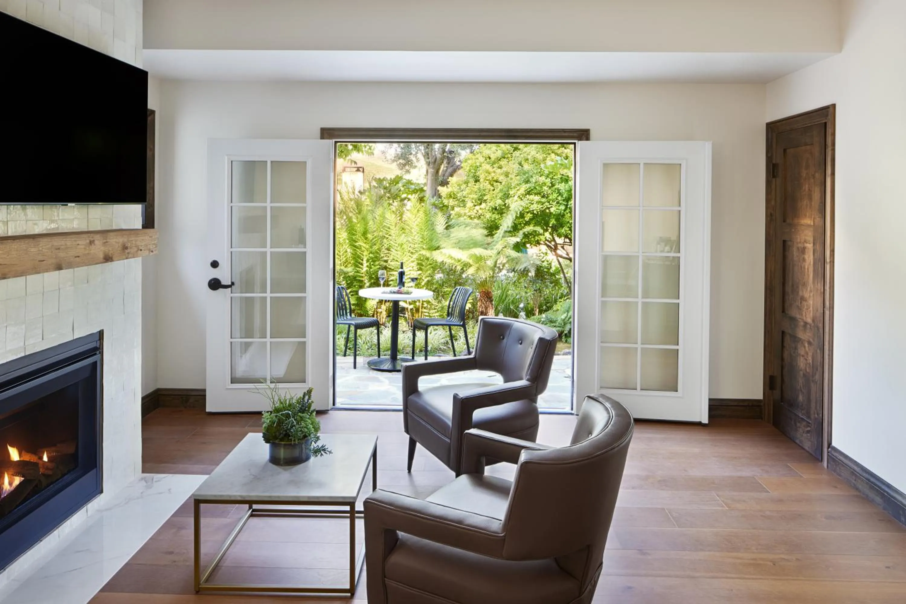 Patio in Kenwood Inn & Spa