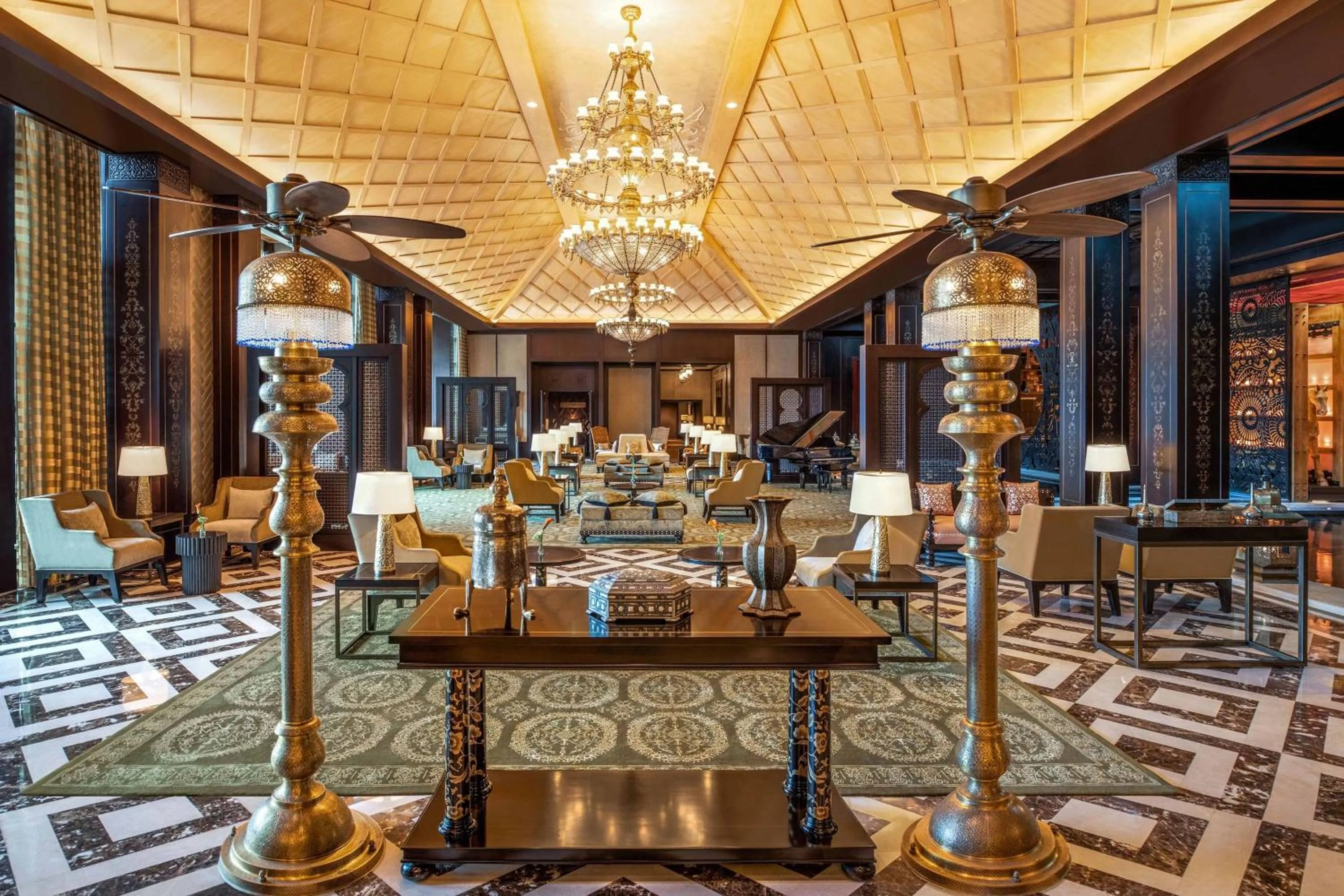 Lobby or reception in The St. Regis Cairo