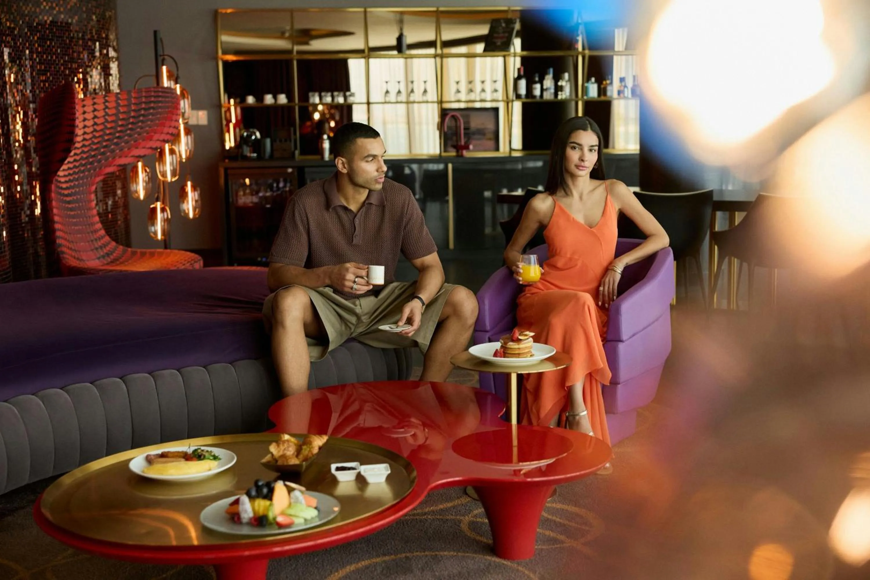 Breakfast in W Dubai - The Palm