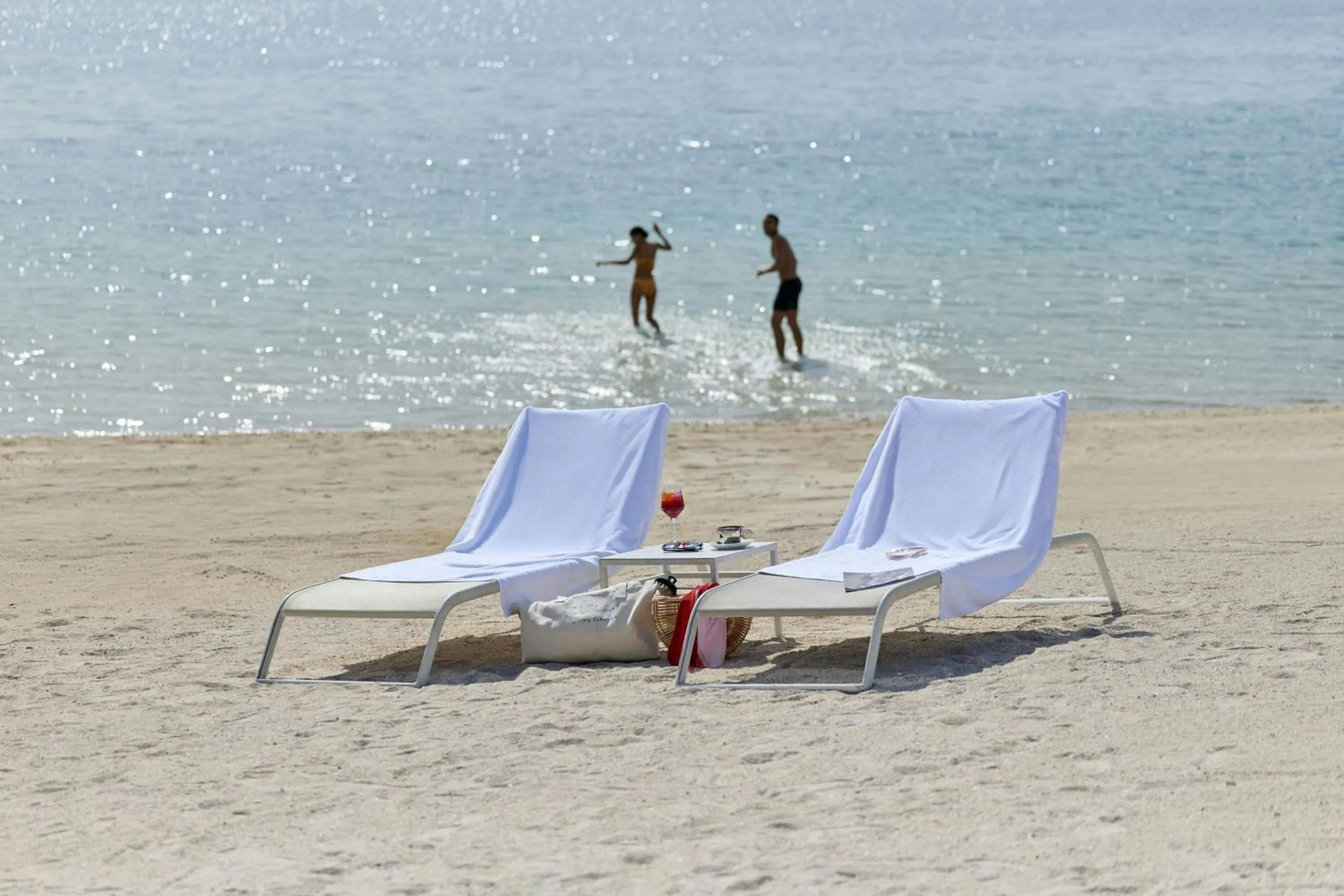 Beach in W Dubai - The Palm