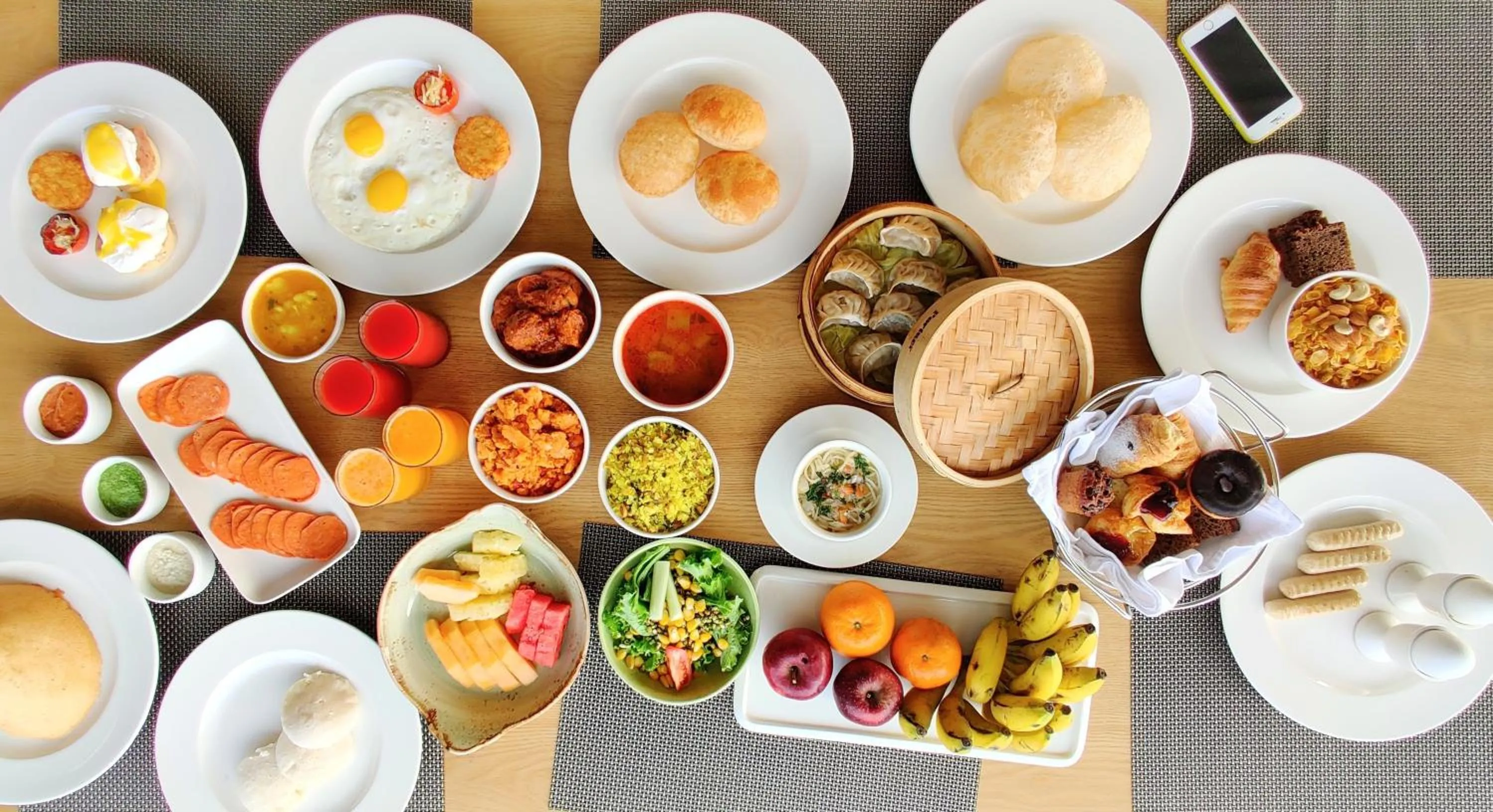 Breakfast in Courtyard by Marriott Siliguri