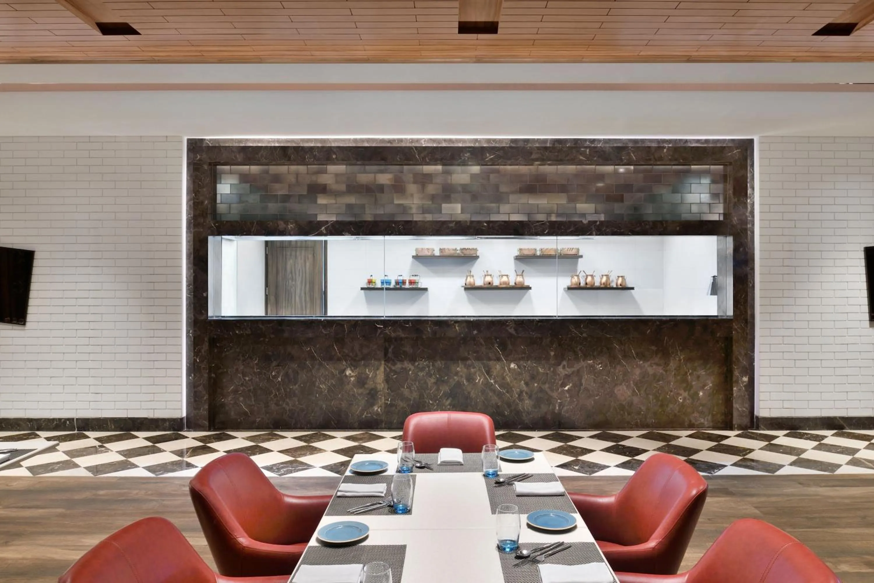 Kitchen or kitchenette in Courtyard by Marriott Siliguri