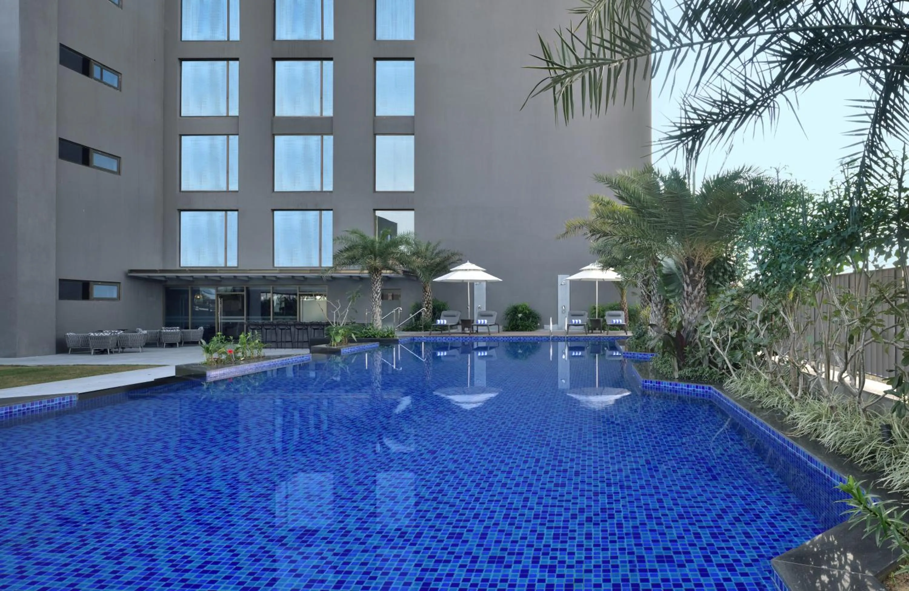 Swimming pool in Courtyard by Marriott Siliguri