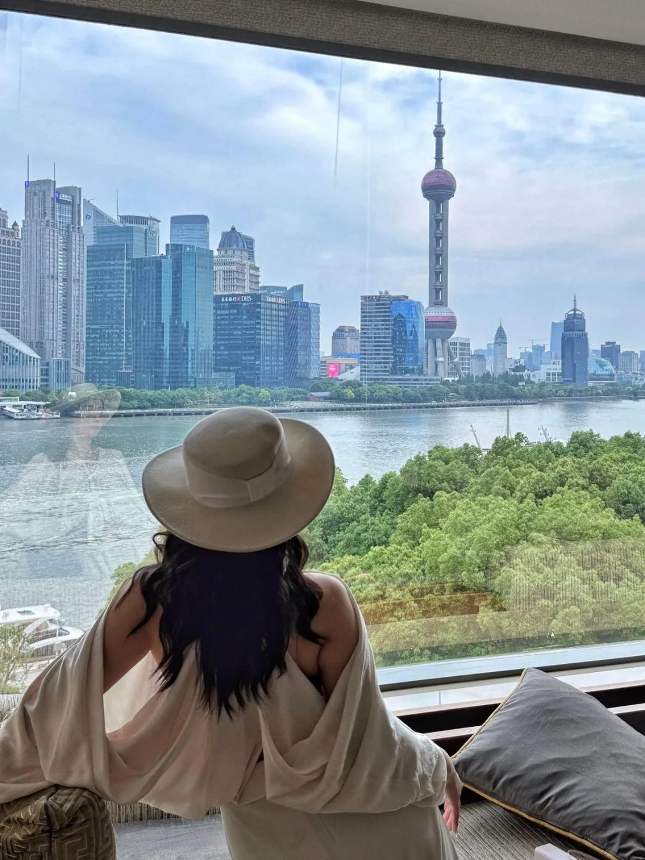 View (from property/room) in Banyantree Shanghai On the Bund - Tales rooftop bar boasts a jaw-dropping panoramic vista