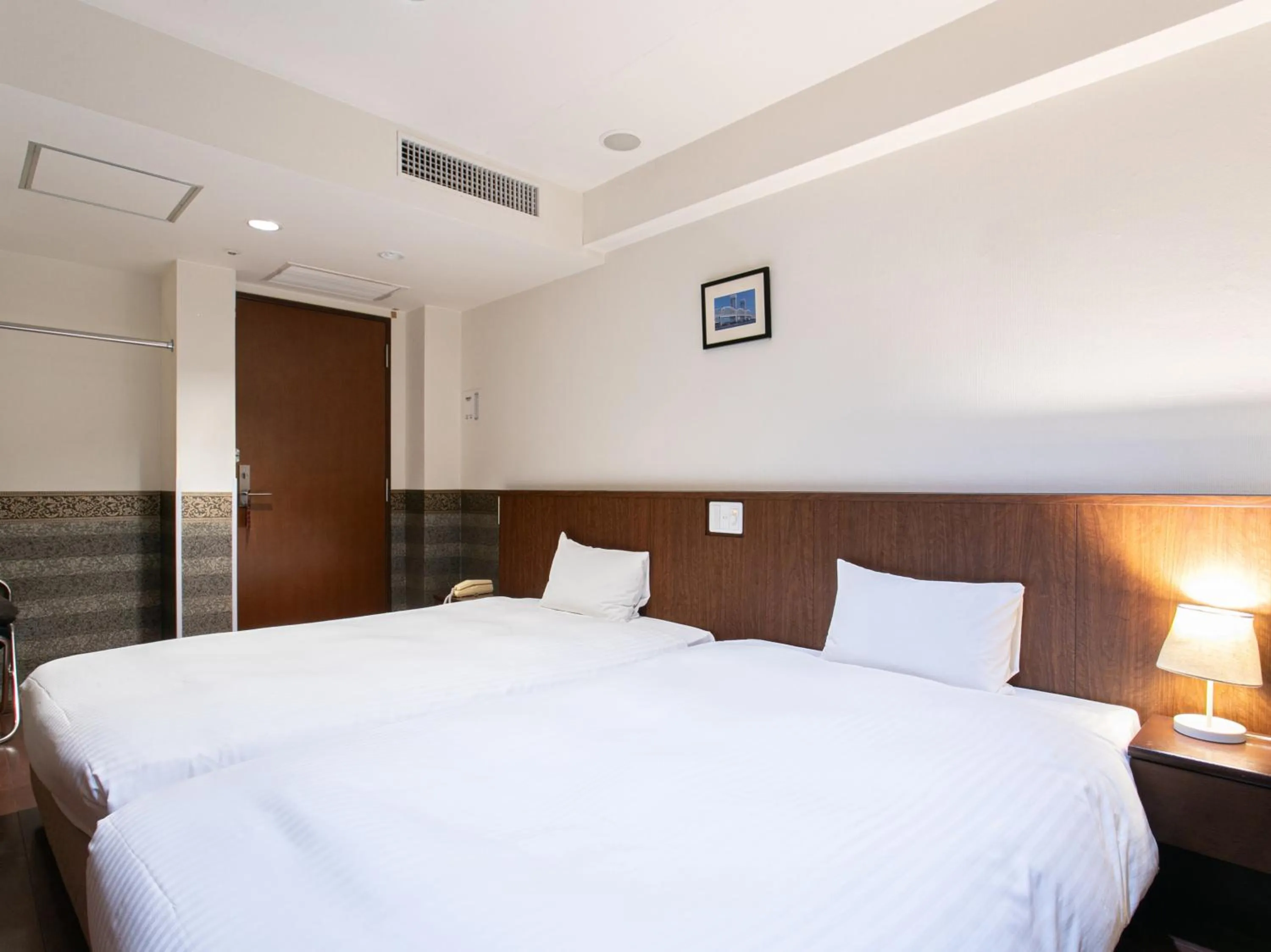 Photo of the whole room, Bed in Sutton Hotel Hakata City