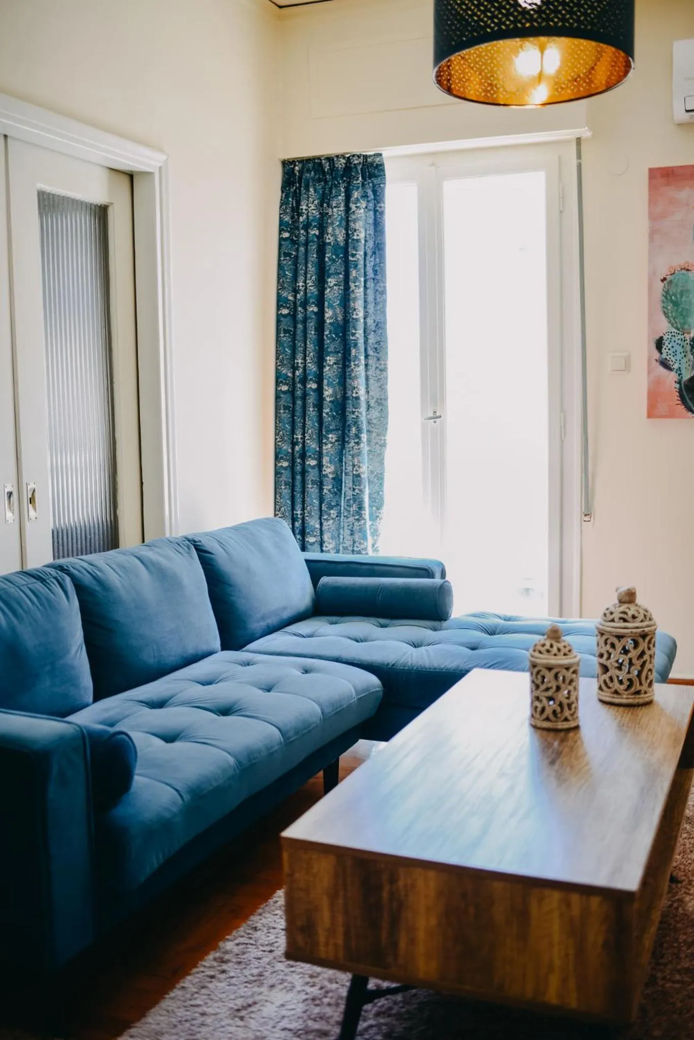 Living room in BEST HOUSE, KAPODISTRIOU, PSILA ALONIA