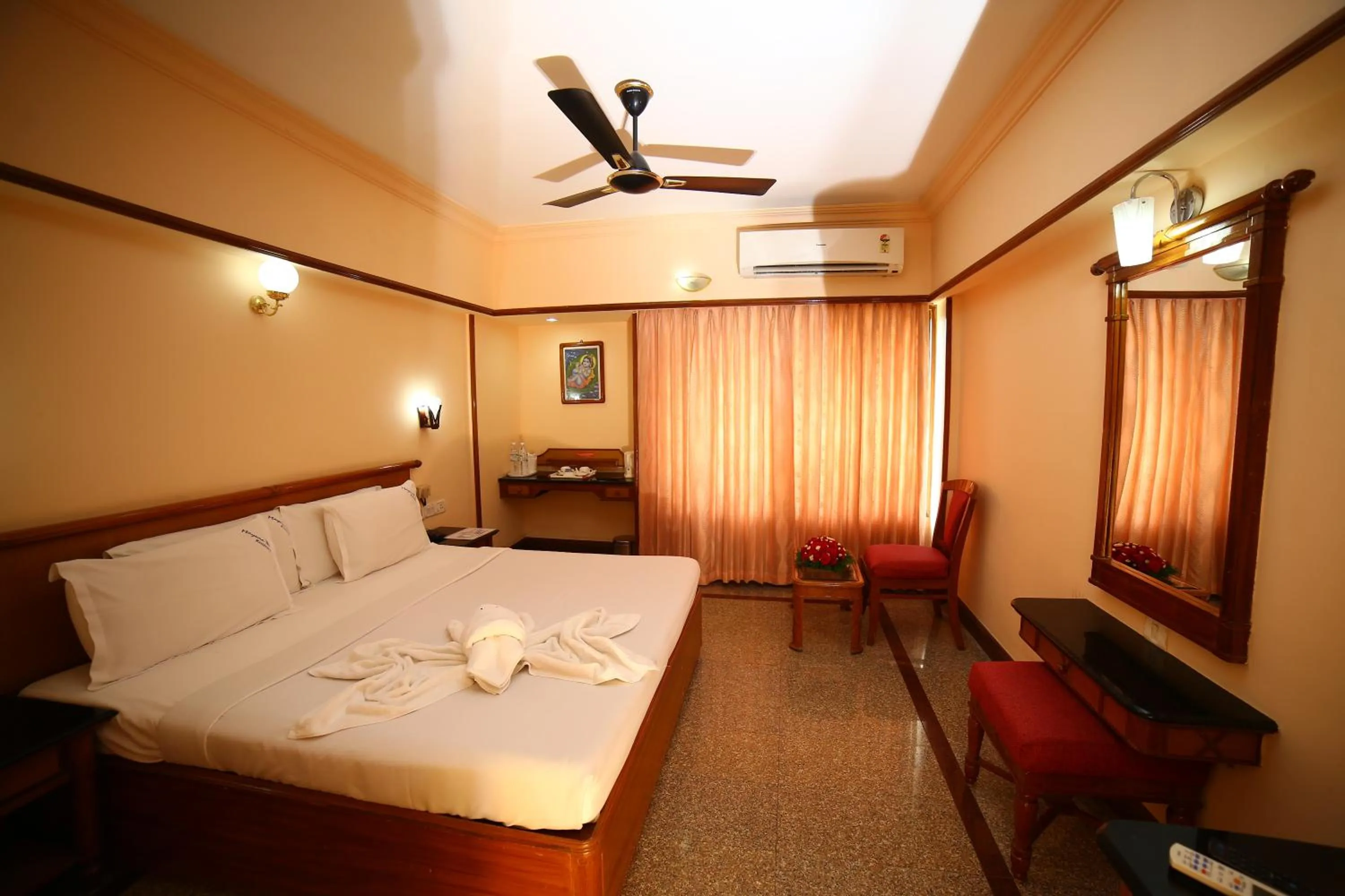 Bed in Mayura Residency