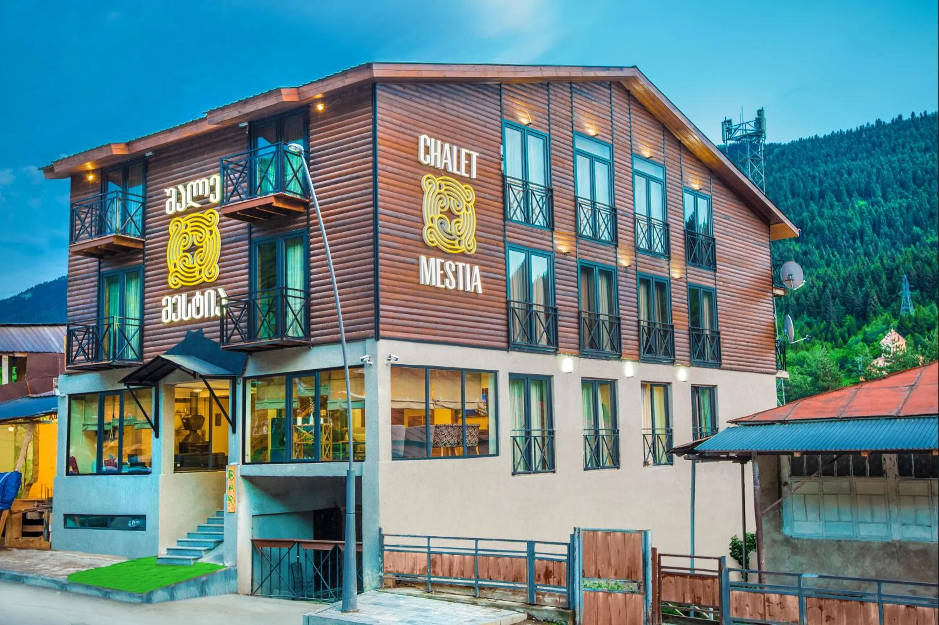 Property building in Chalet Mestia