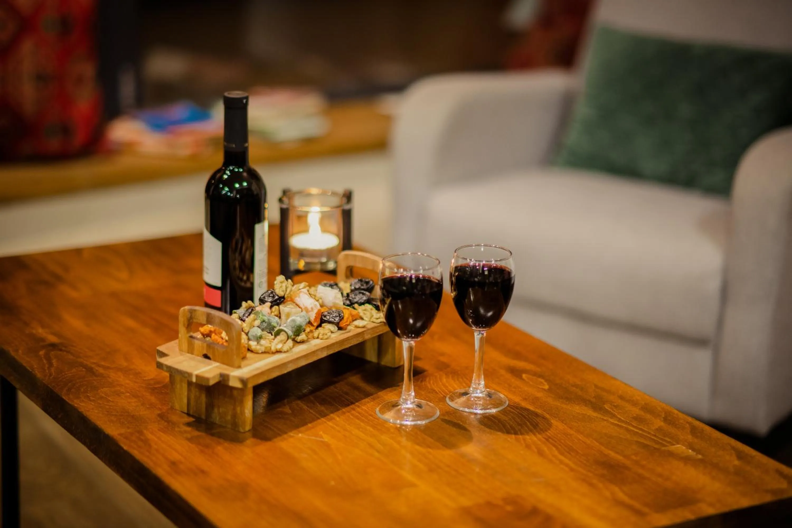 Food and drinks in Chalet Mestia