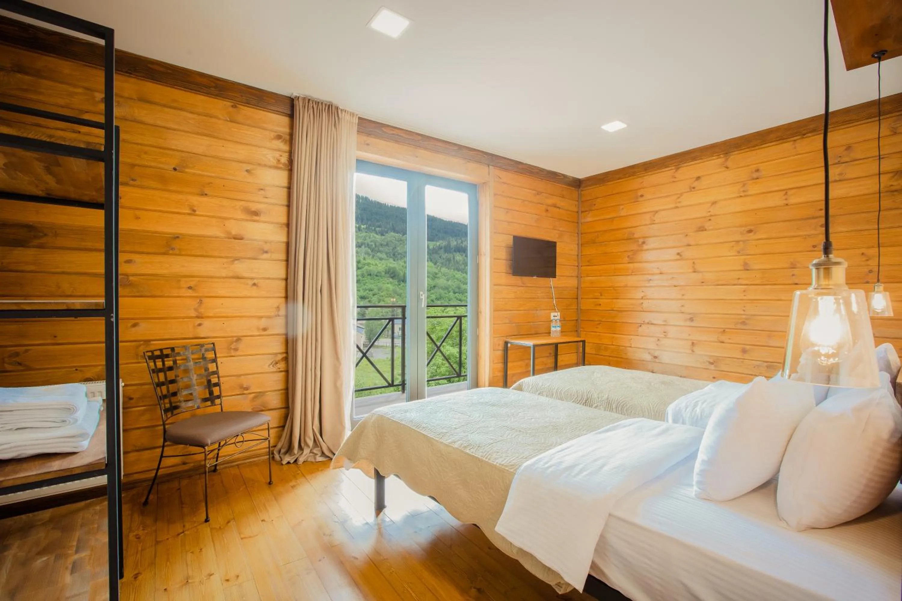 Bed in Chalet Mestia