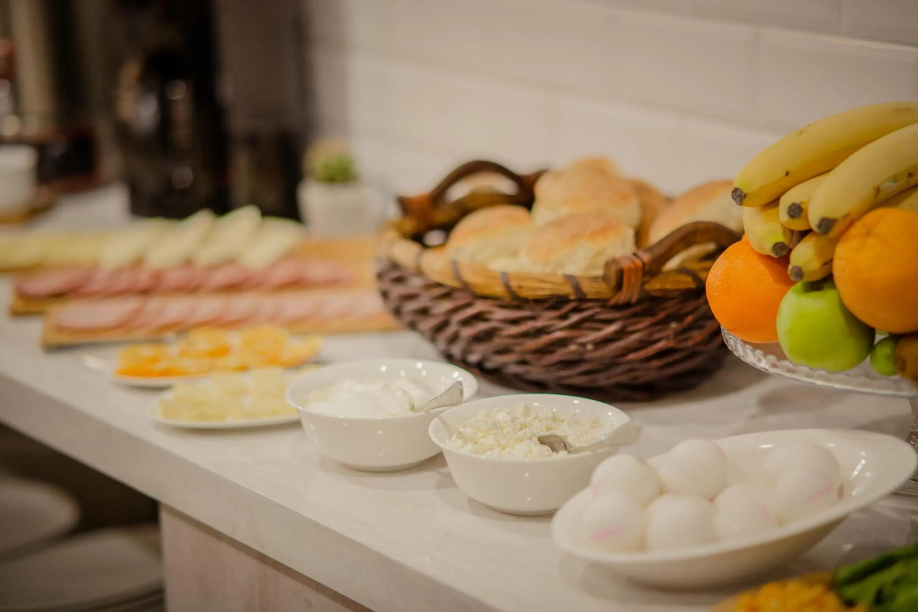 Food and drinks in Chalet Mestia