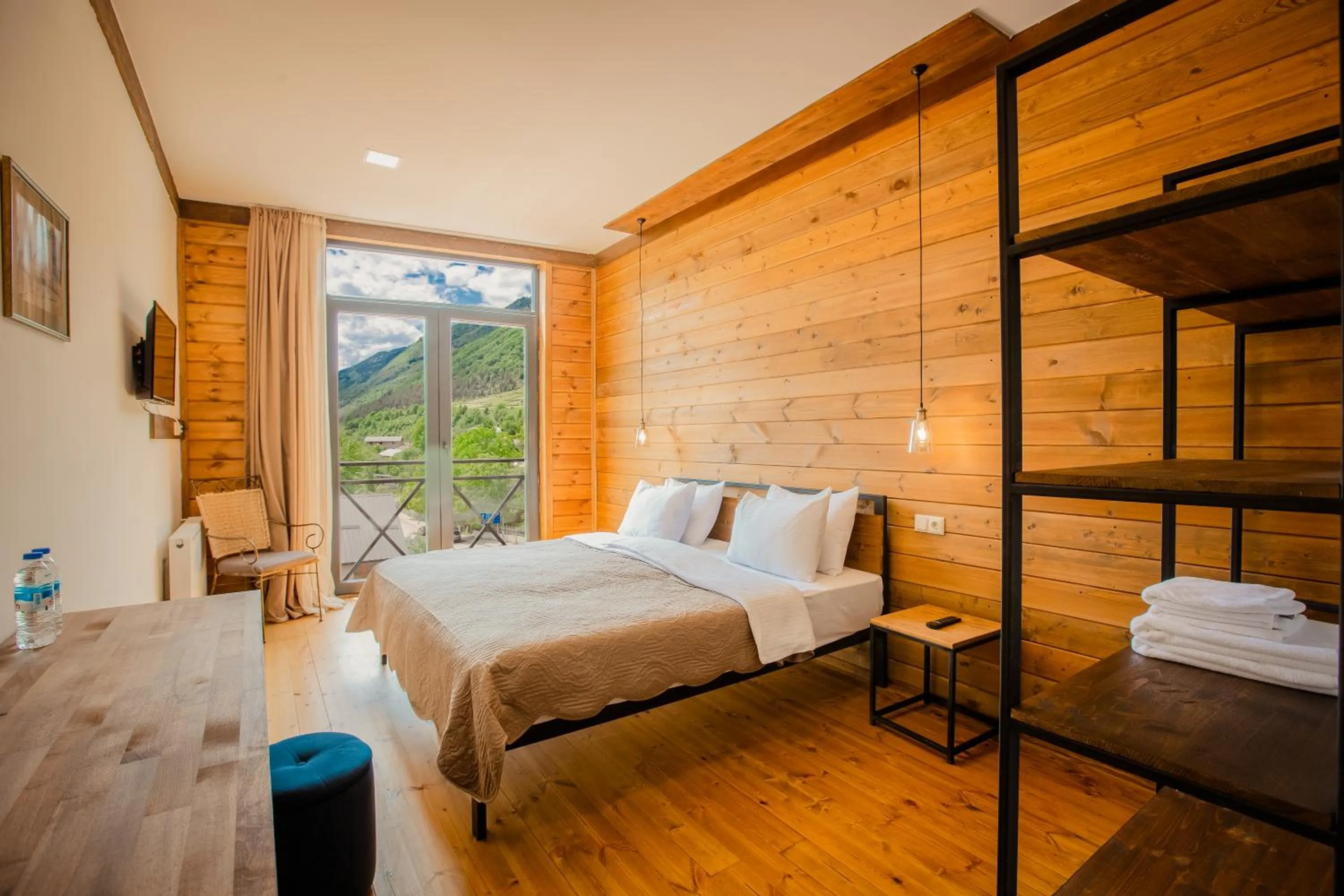 Bed in Chalet Mestia